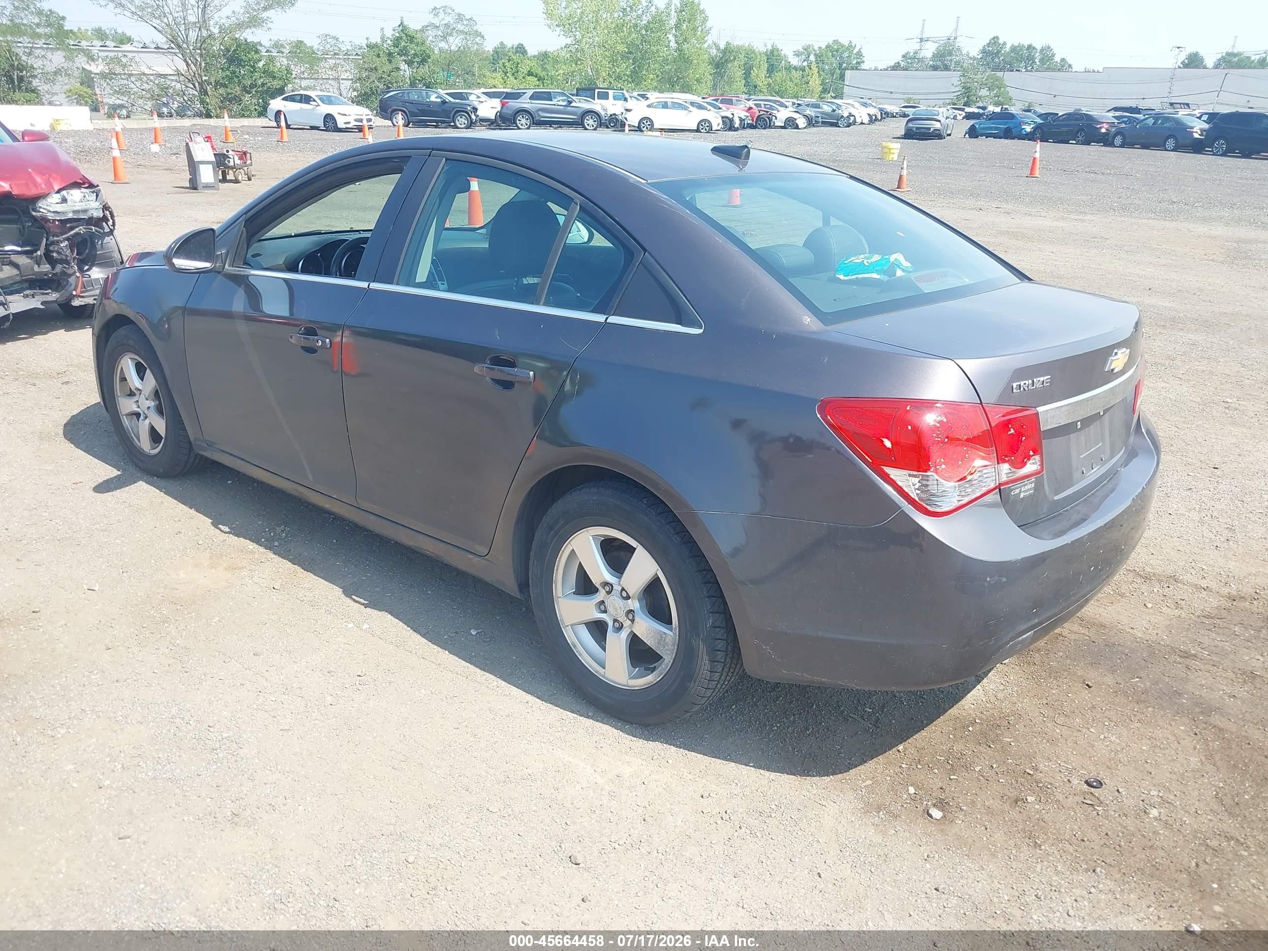 2011 Chevrolet Cruze 2lt Gray vin: 1G1PG5S94B7118588