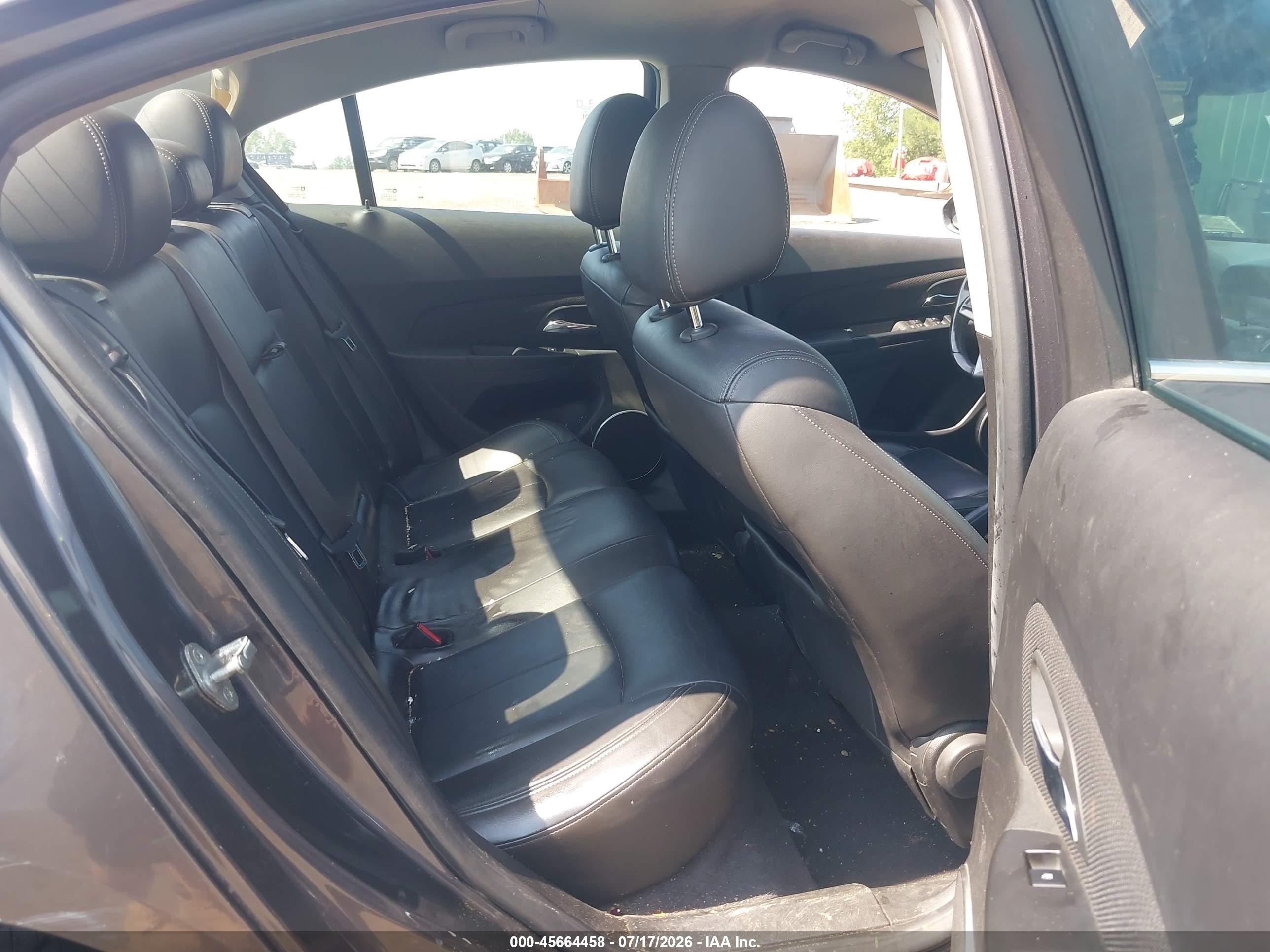 2011 Chevrolet Cruze 2lt Gray vin: 1G1PG5S94B7118588
