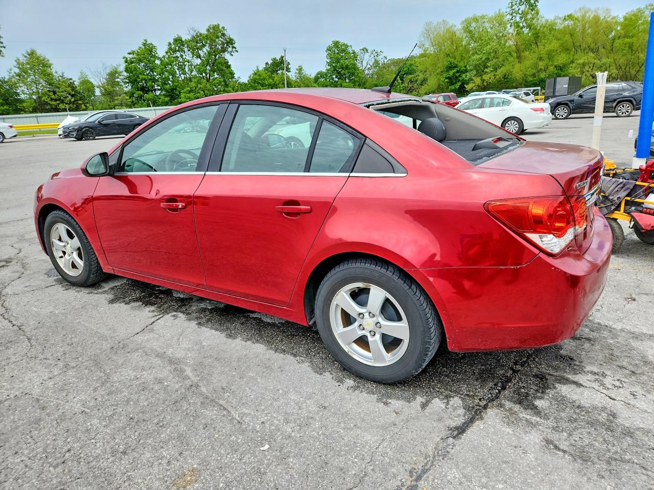 2011 Chevrolet Cruze Lt Красный vin: 1G1PG5S95B7236584