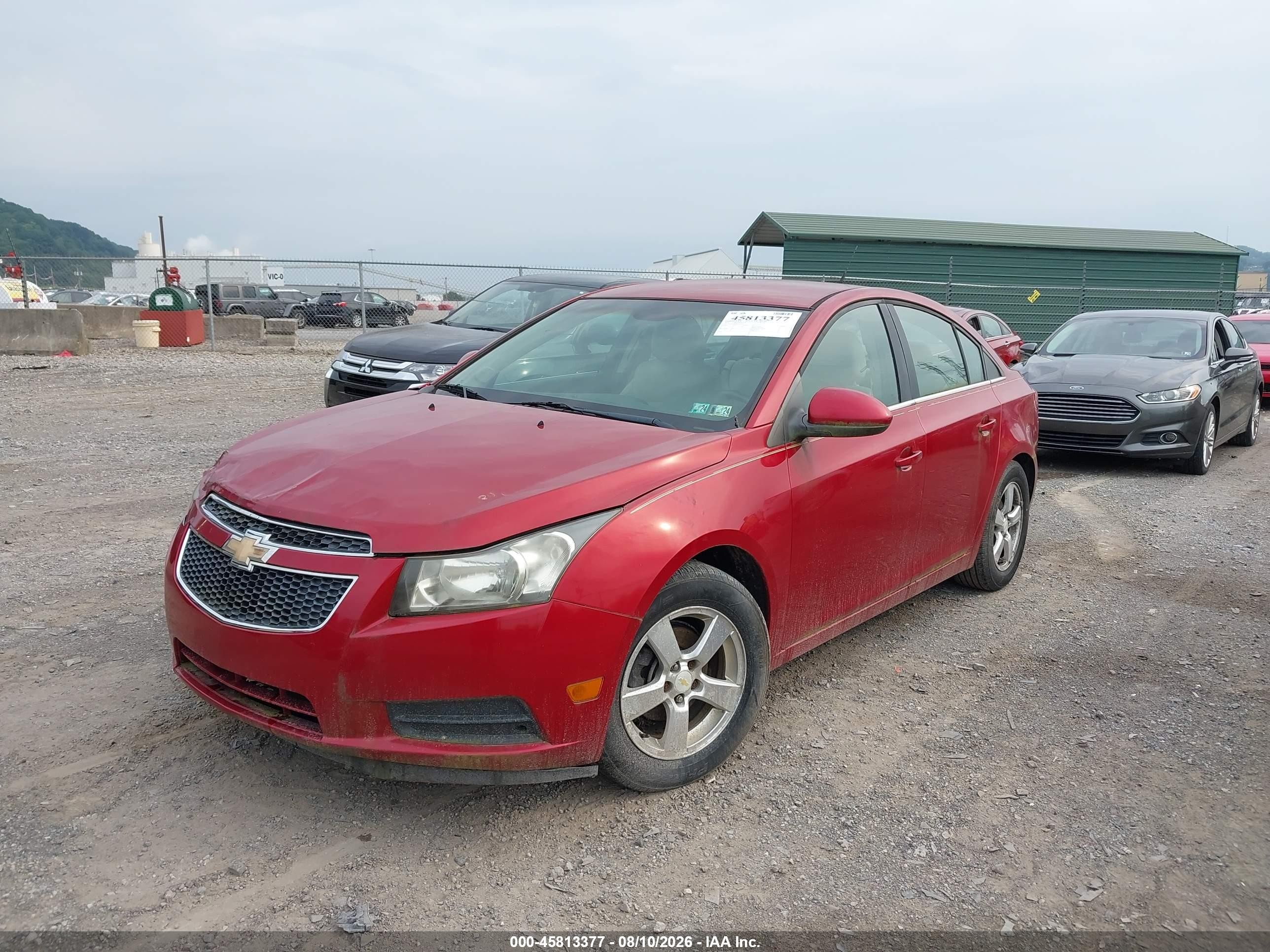 2011 Chevrolet Cruze 2lt Red vin: 1G1PG5S96B7102294