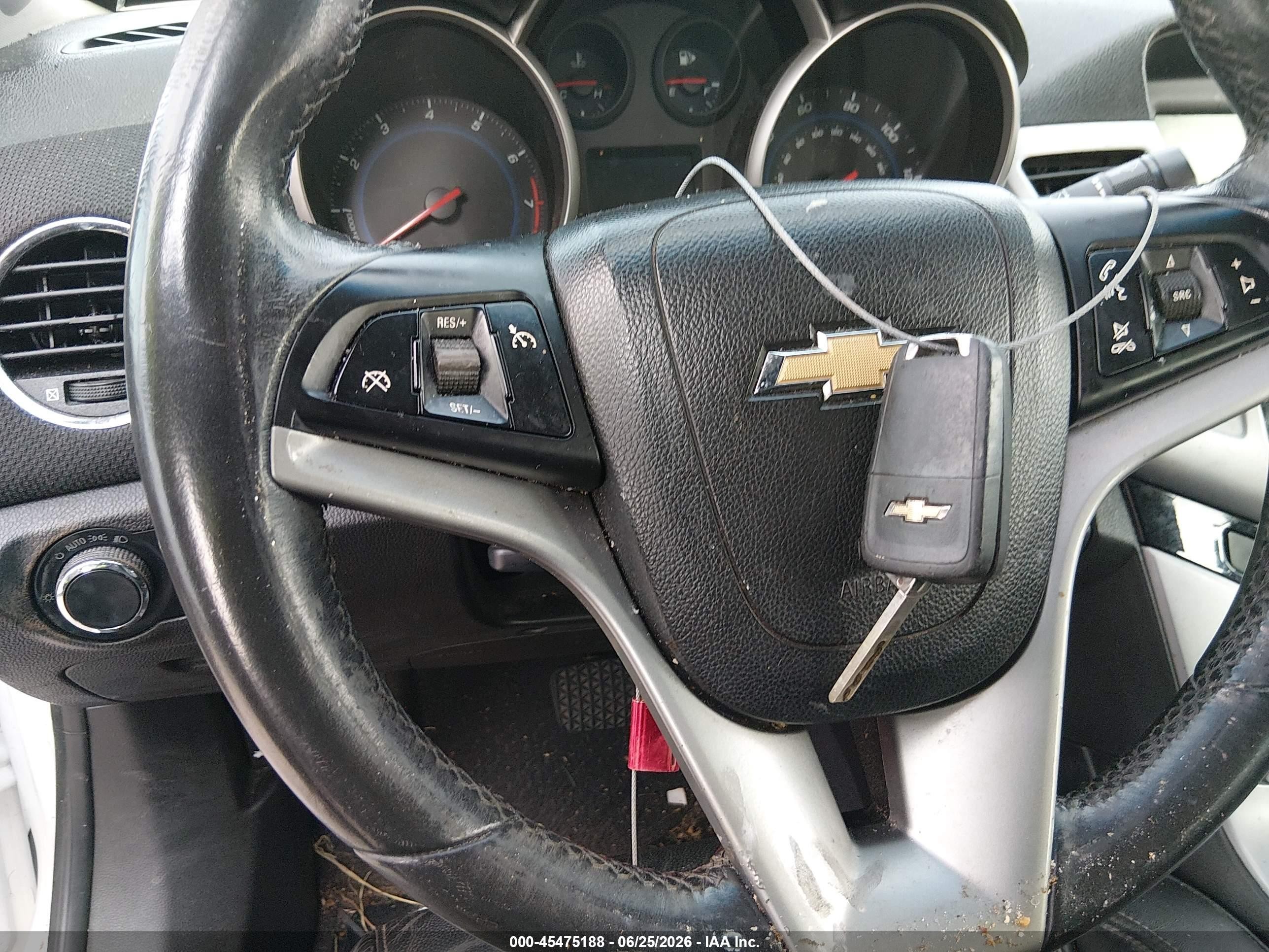 2011 Chevrolet Cruze 2lt Белый vin: 1G1PG5S97B7185833