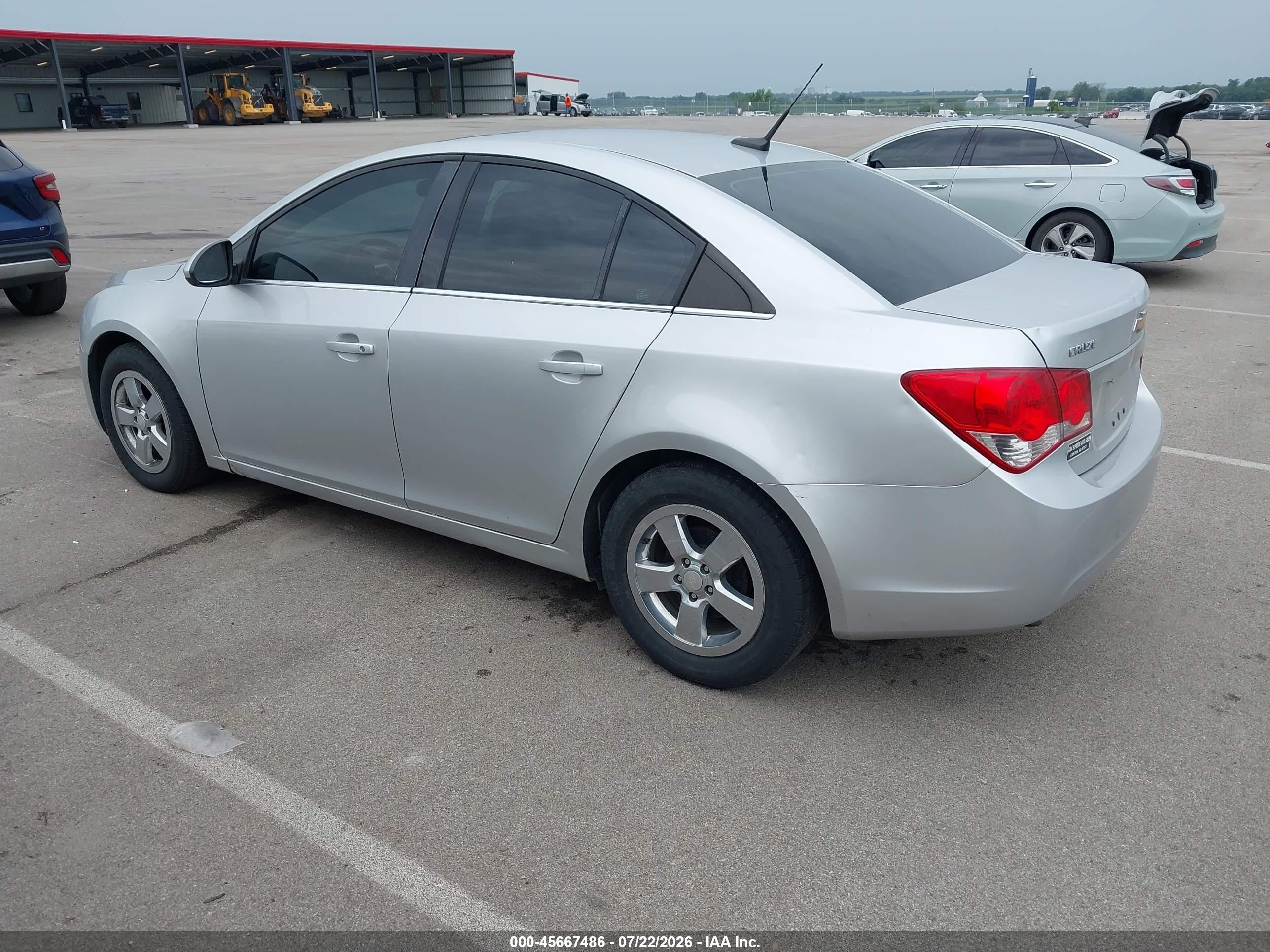 2011 Chevrolet Cruze 2lt Серебряный vin: 1G1PG5S99B7124743