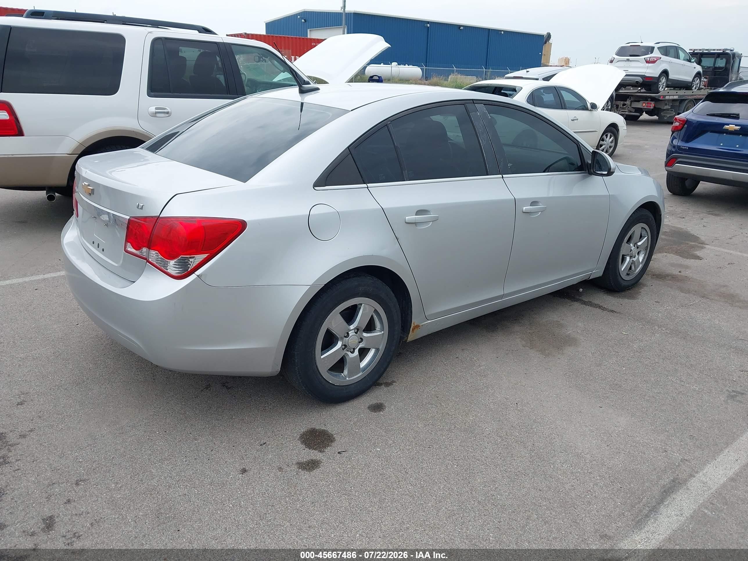 2011 Chevrolet Cruze 2lt Серебряный vin: 1G1PG5S99B7124743