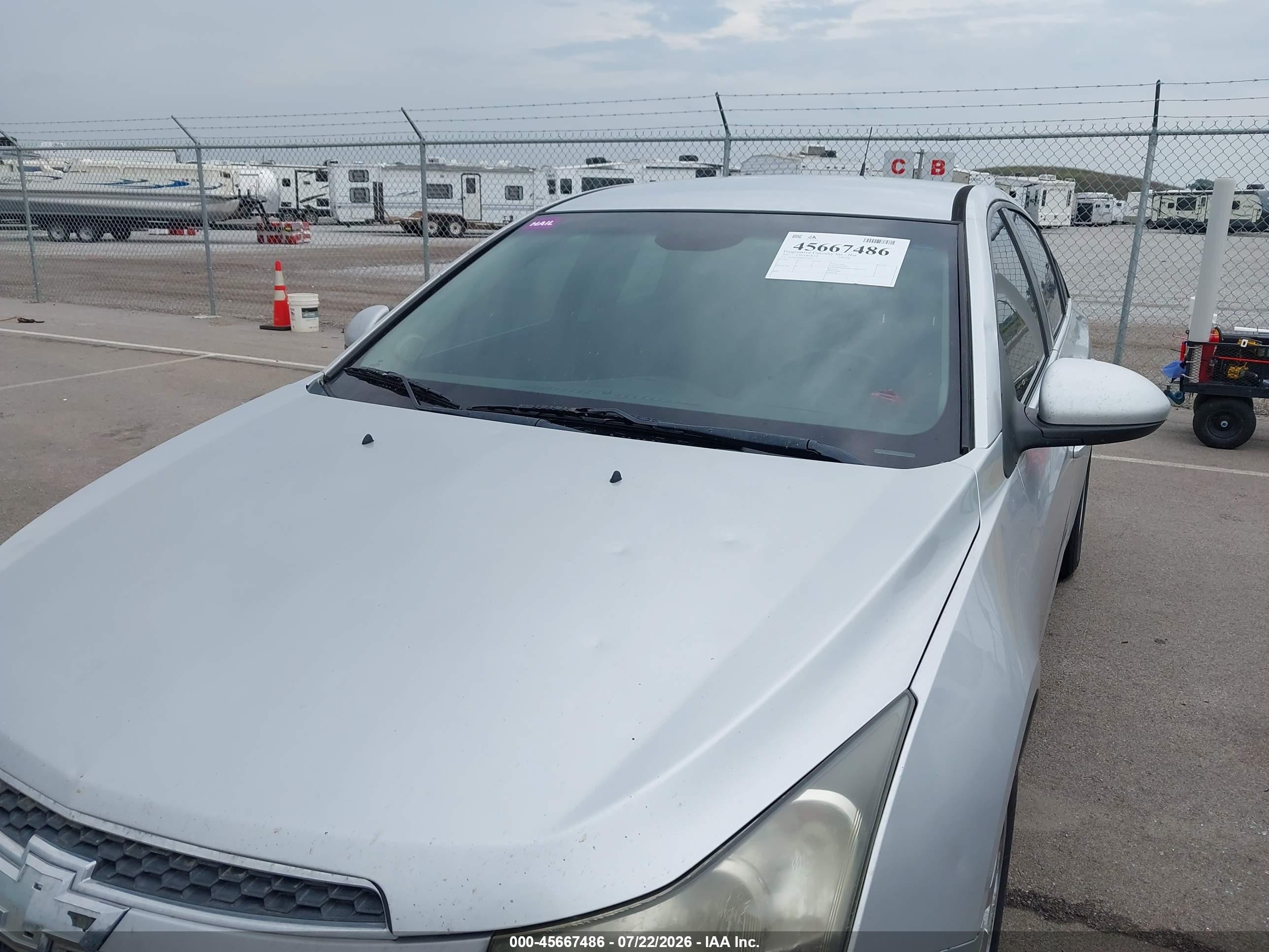 2011 Chevrolet Cruze 2lt Серебряный vin: 1G1PG5S99B7124743