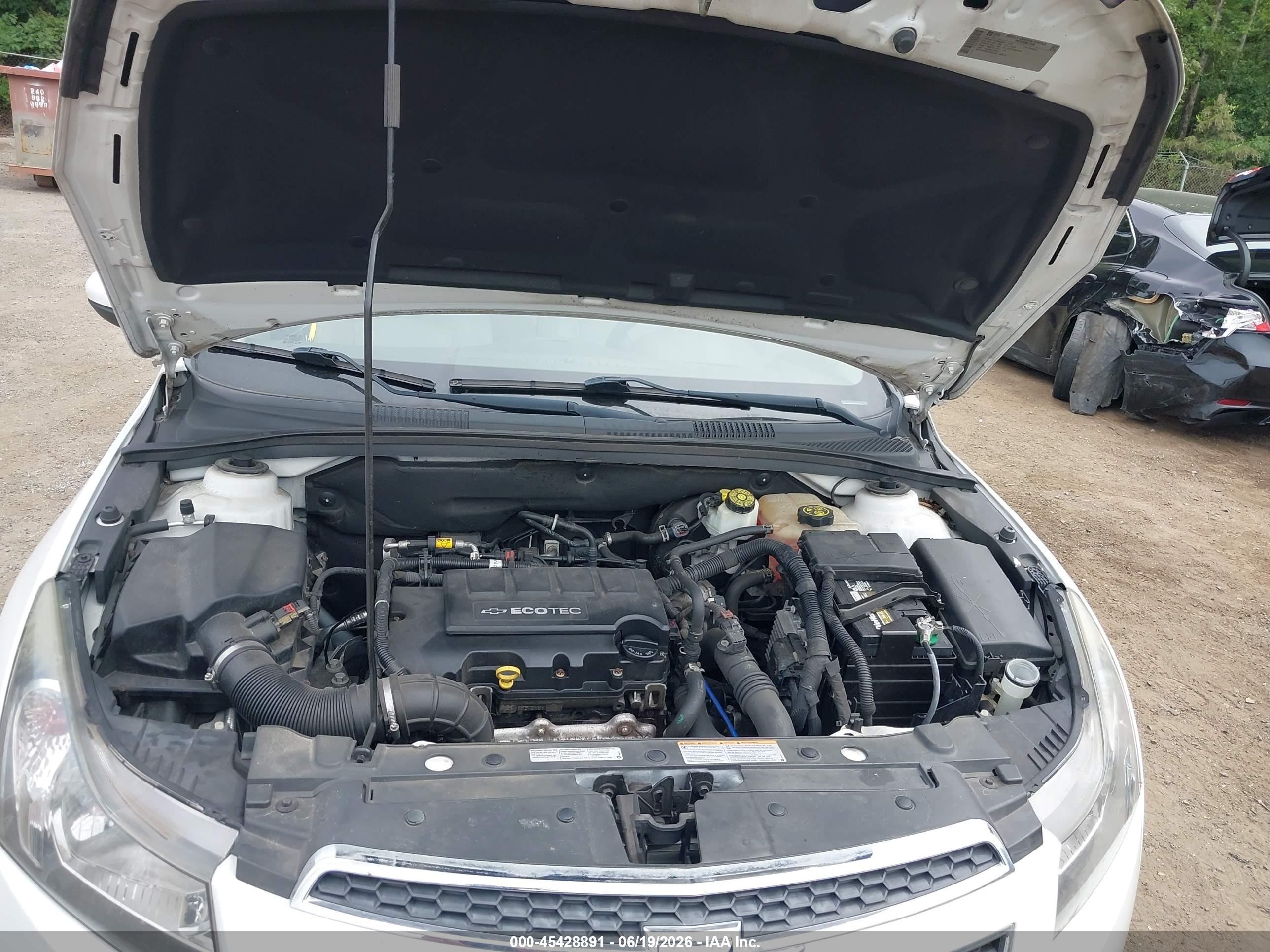 2014 Chevrolet Cruze Ltz White vin: 1G1PG5SB0E7382513