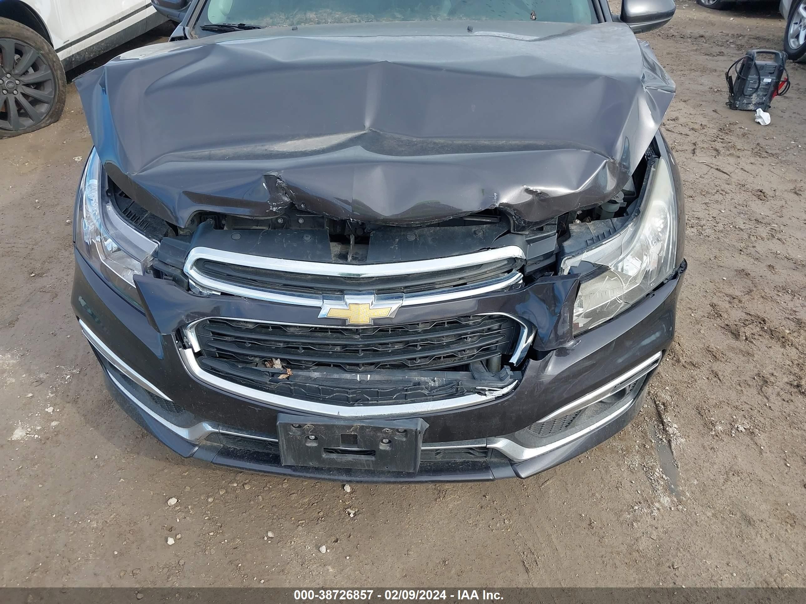 2015 Chevrolet Cruze Ltz Black vin: 1G1PG5SB0F7130827