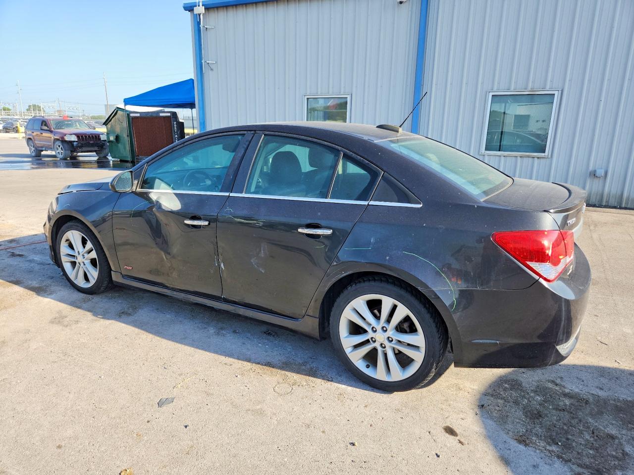 2015 Chevrolet Cruze Ltz Black vin: 1G1PG5SB0F7225629