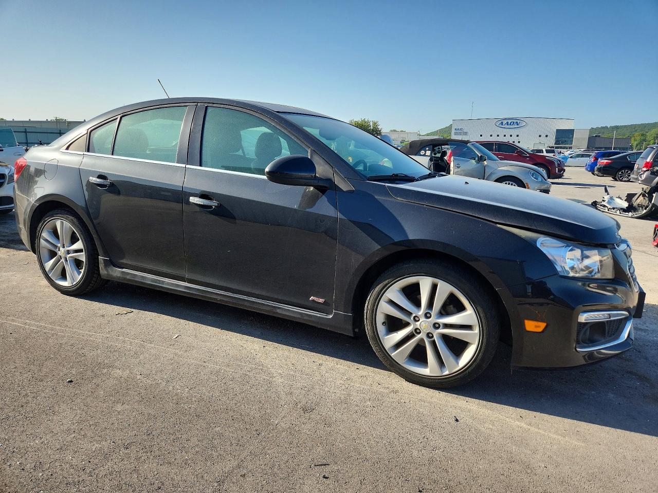 2015 Chevrolet Cruze Ltz Black vin: 1G1PG5SB0F7225629