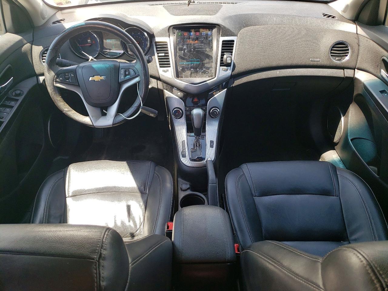 2015 Chevrolet Cruze Ltz Silver vin: 1G1PG5SB0F7235142
