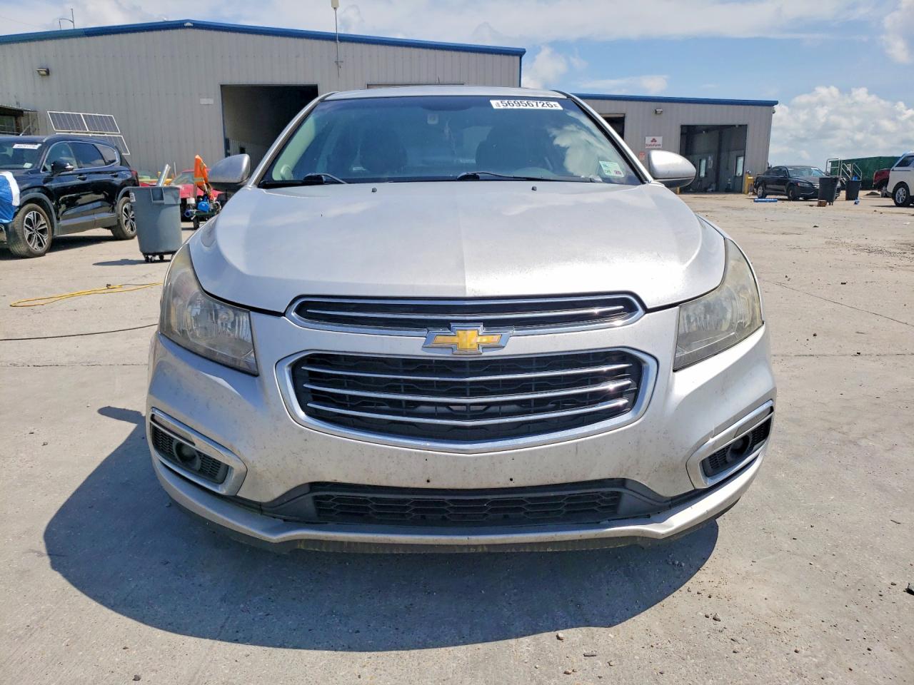2015 Chevrolet Cruze Ltz Silver vin: 1G1PG5SB0F7235142