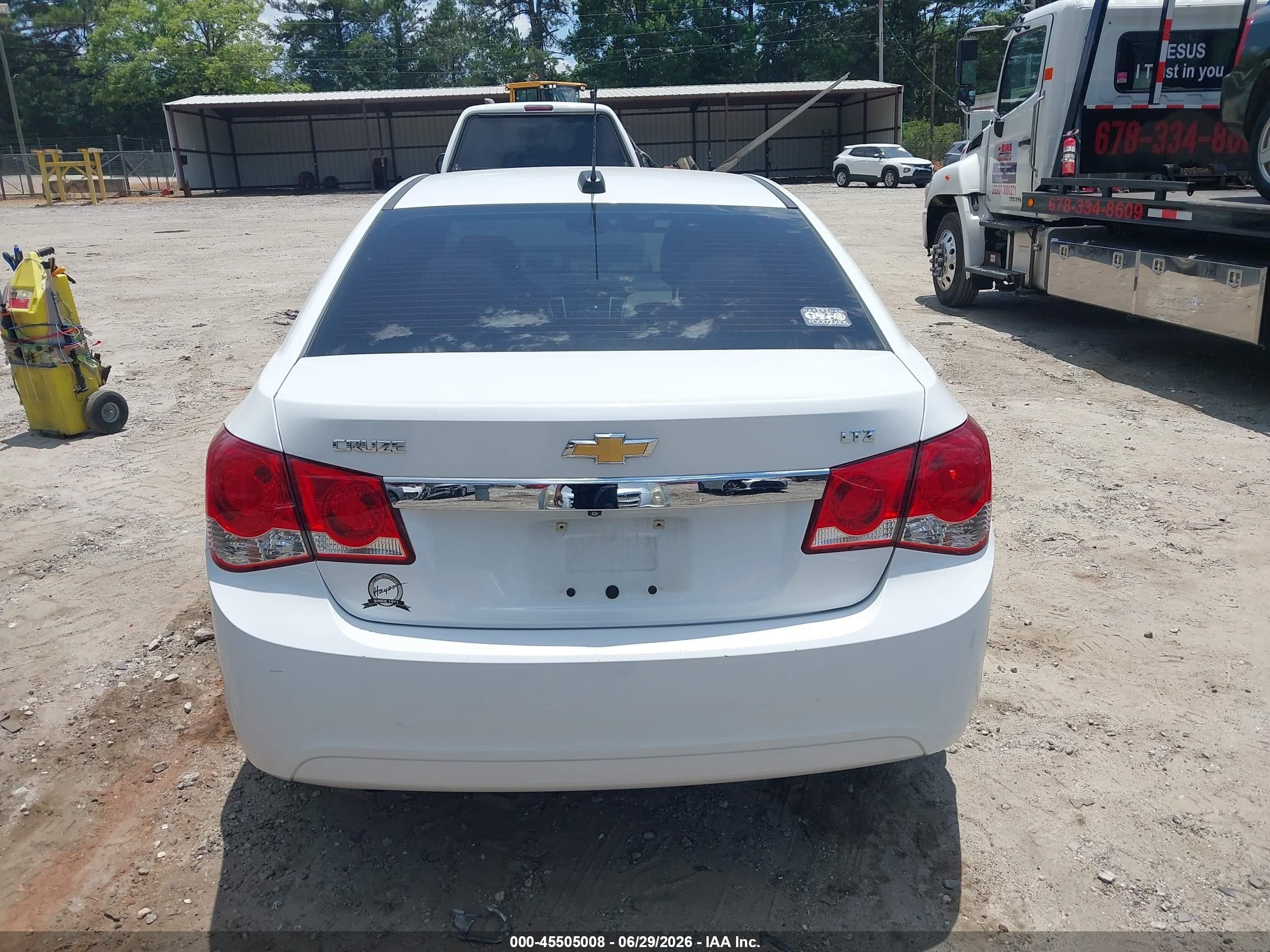2015 Chevrolet Cruze Ltz Белый vin: 1G1PG5SB0F7276614