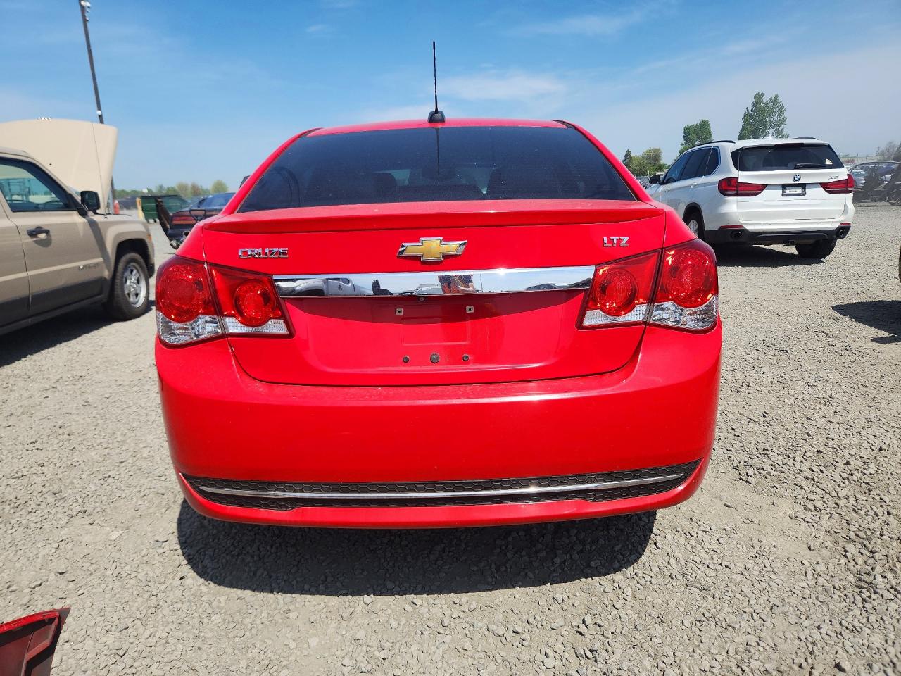 2015 Chevrolet Cruze Ltz Красный vin: 1G1PG5SB0F7283501