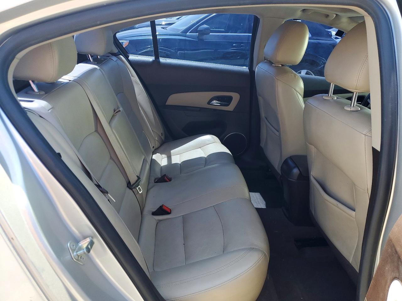 2015 Chevrolet Cruze Ltz Silver vin: 1G1PG5SB1F7112367