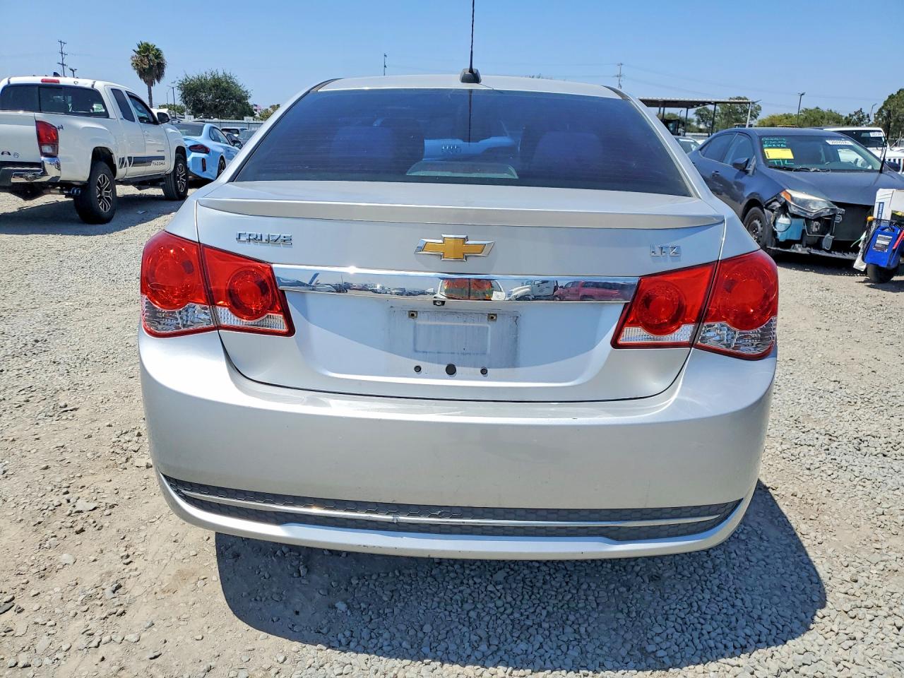 2015 Chevrolet Cruze Ltz Silver vin: 1G1PG5SB1F7112367