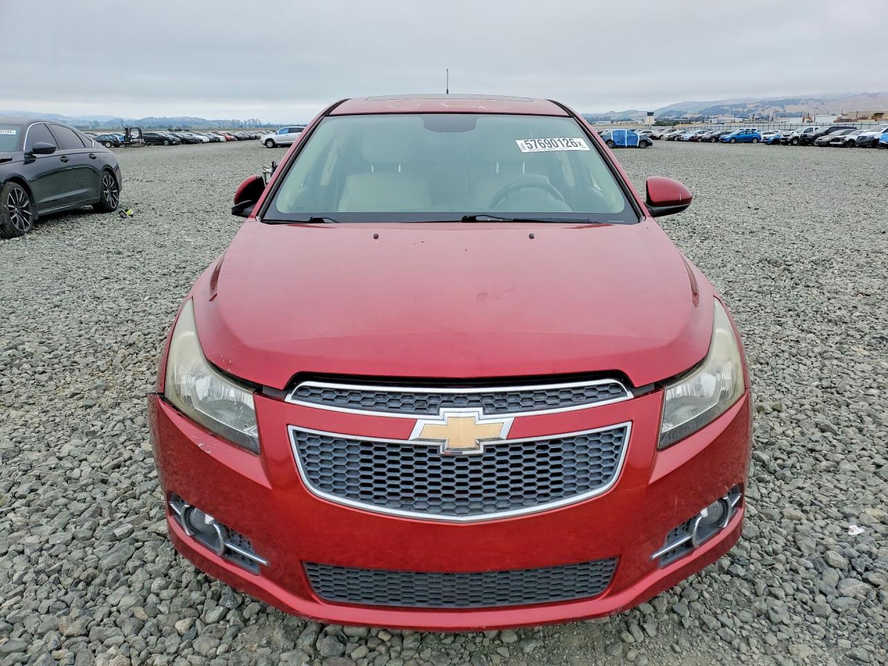 2013 Chevrolet Cruze Ltz Красный vin: 1G1PG5SB2D7152910
