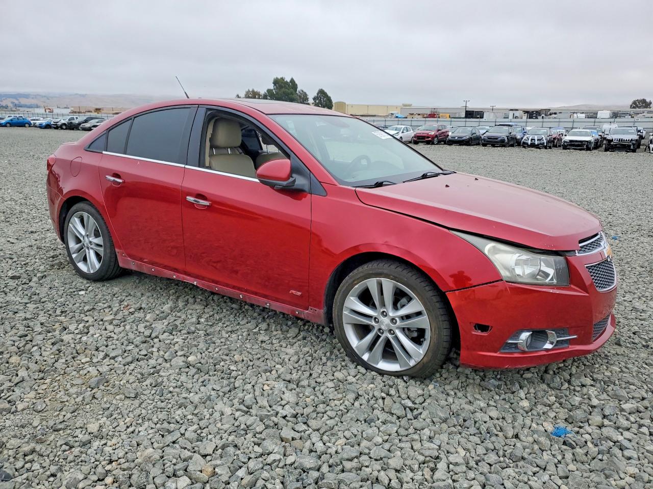 2013 Chevrolet Cruze Ltz Красный vin: 1G1PG5SB2D7152910
