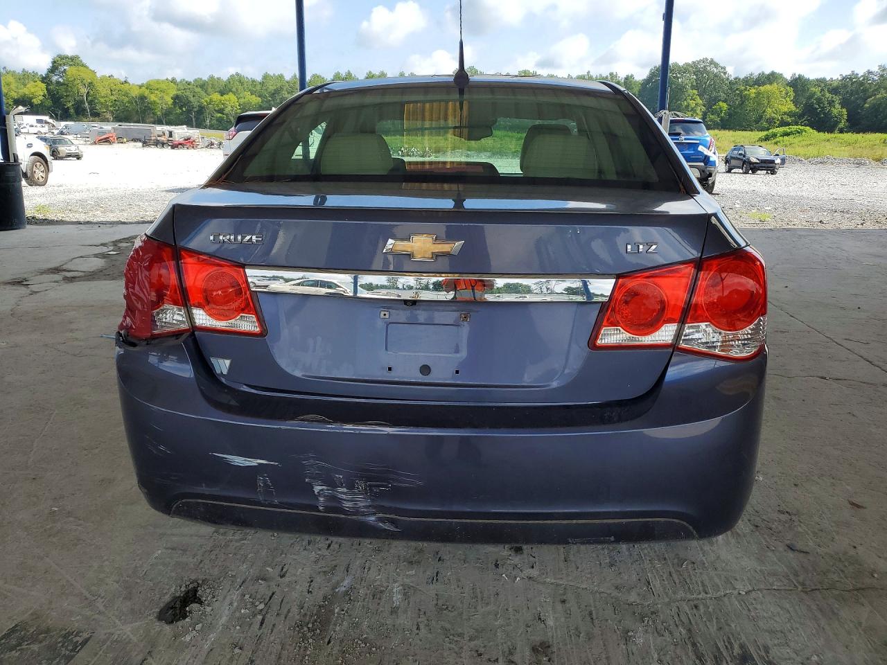2013 Chevrolet Cruze Ltz Blue vin: 1G1PG5SB2D7213589