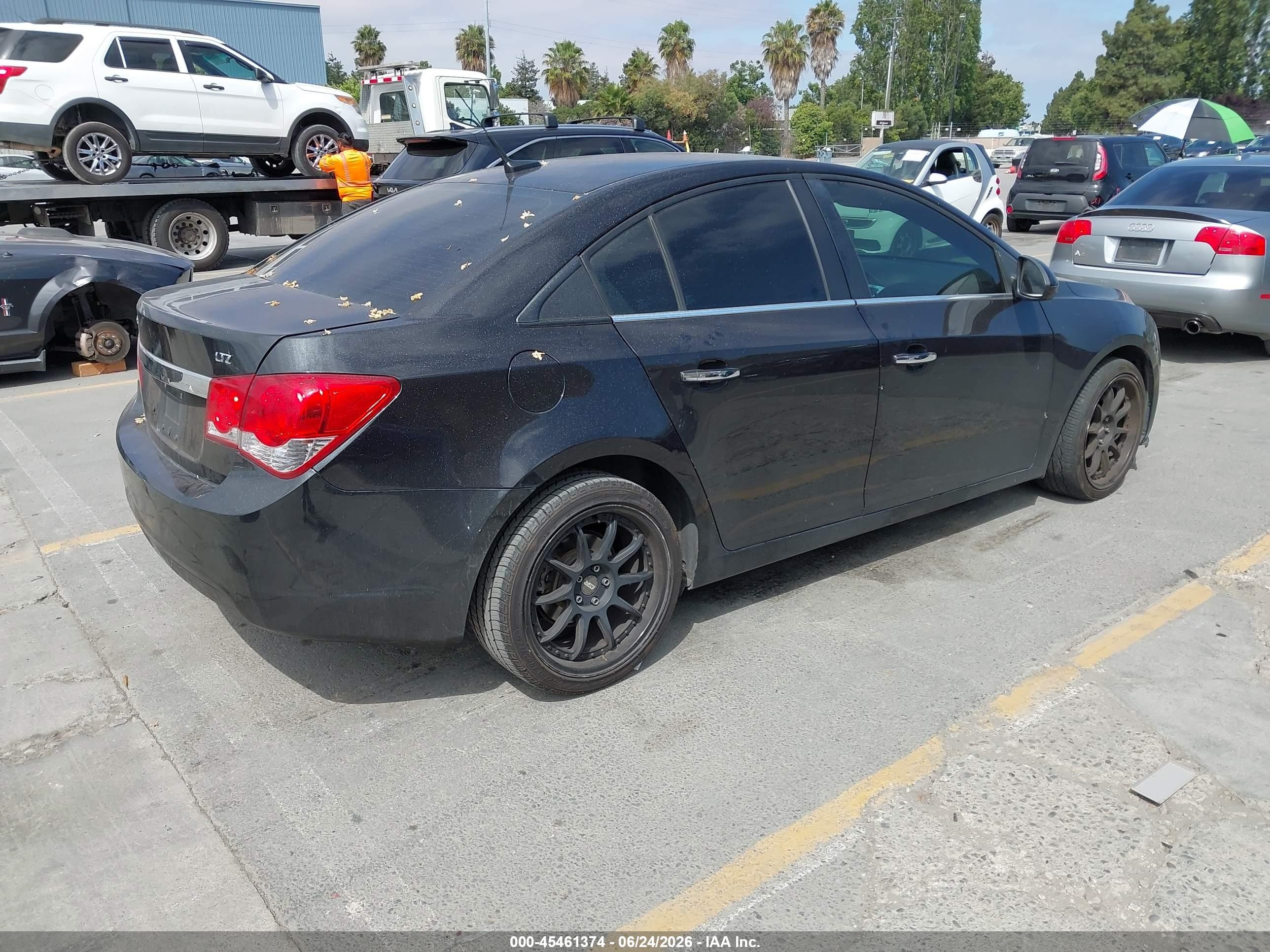 2014 Chevrolet Cruze Ltz Серый vin: 1G1PG5SB2E7112621