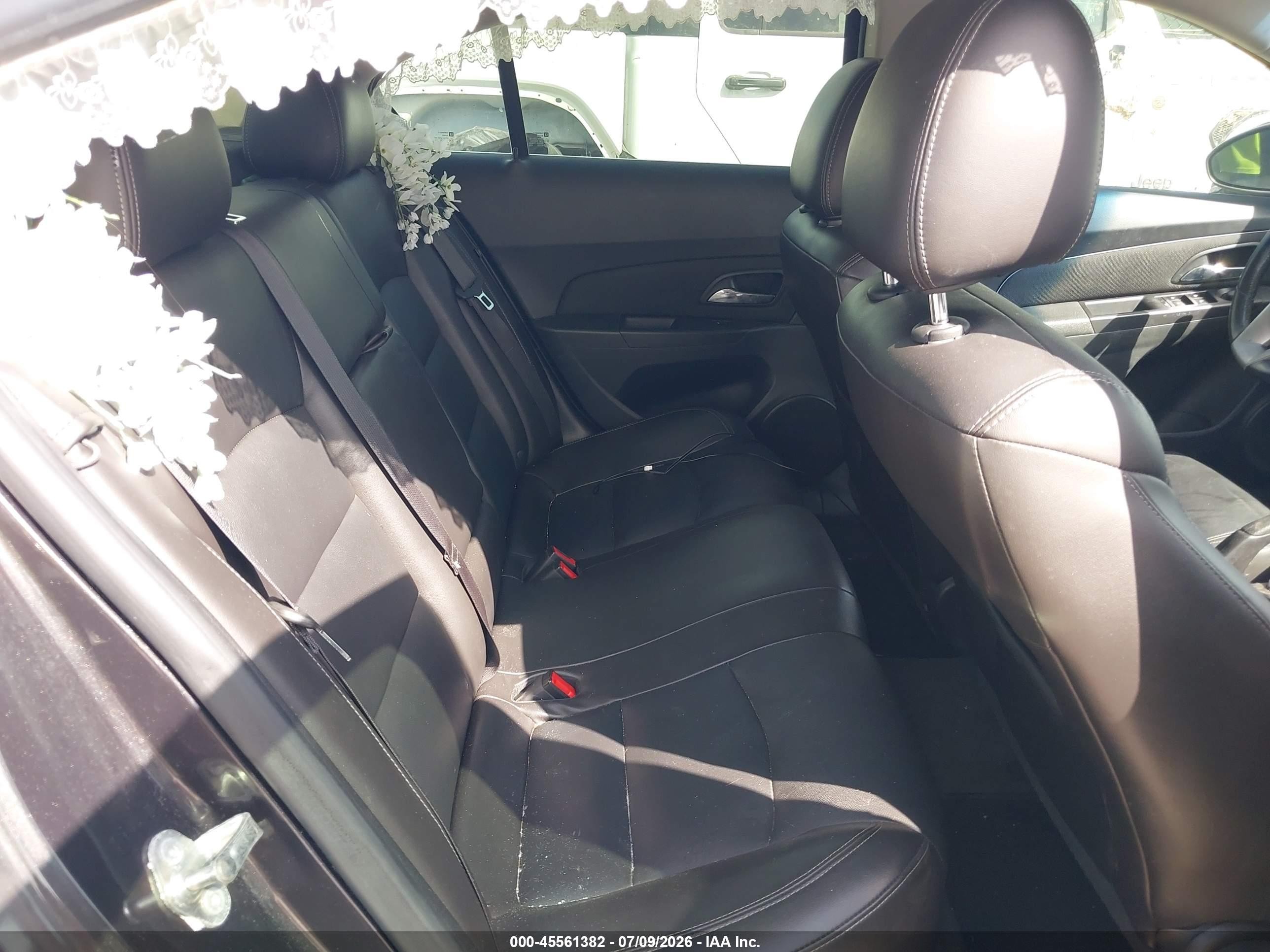 2014 Chevrolet Cruze Ltz Gray vin: 1G1PG5SB2E7434725