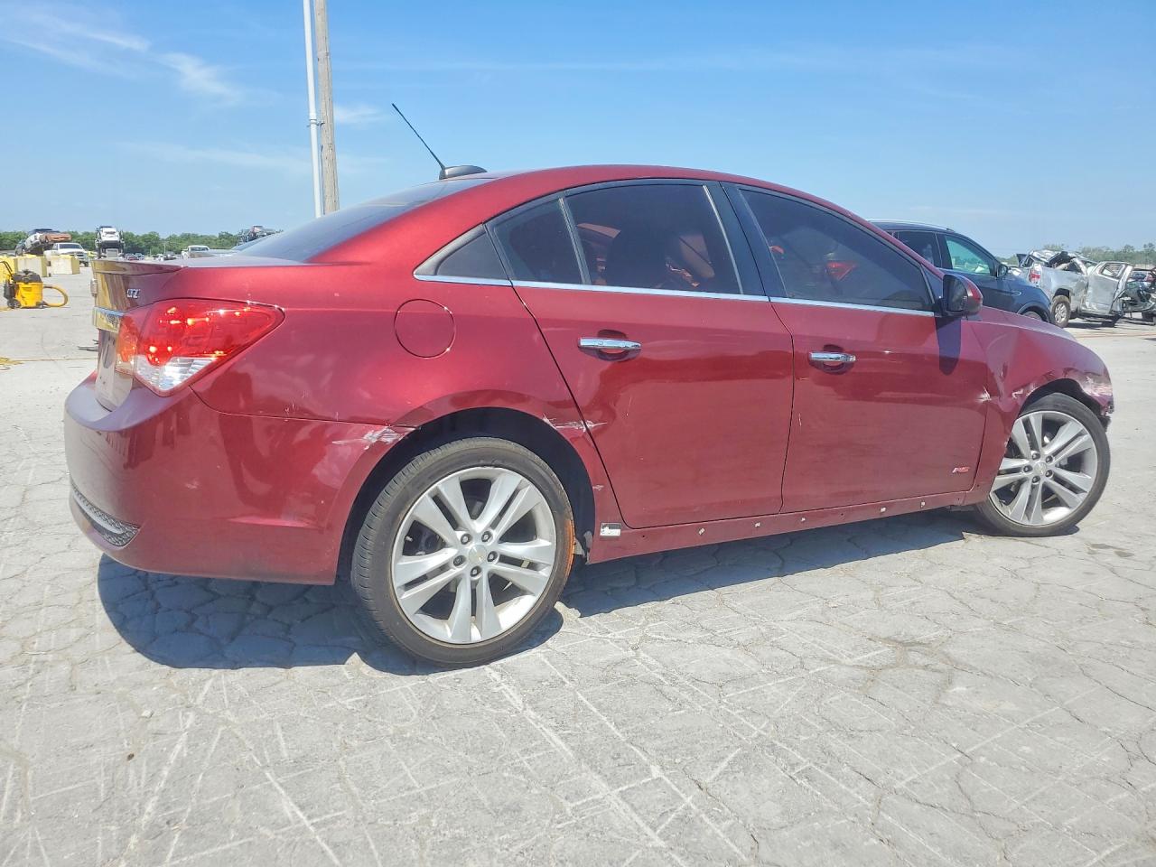 2015 Chevrolet Cruze Ltz Красный vin: 1G1PG5SB2F7144793