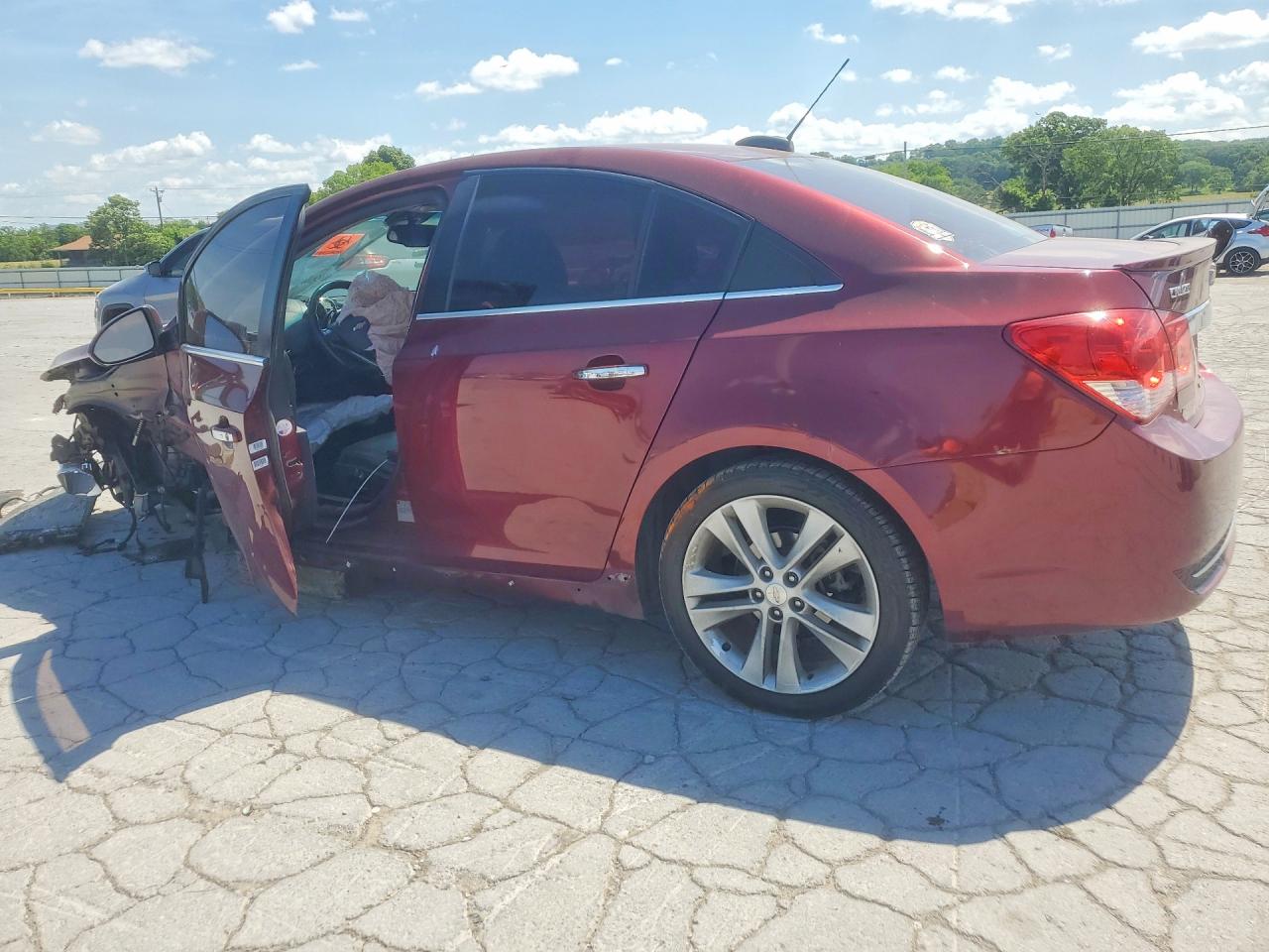 2015 Chevrolet Cruze Ltz Красный vin: 1G1PG5SB2F7144793