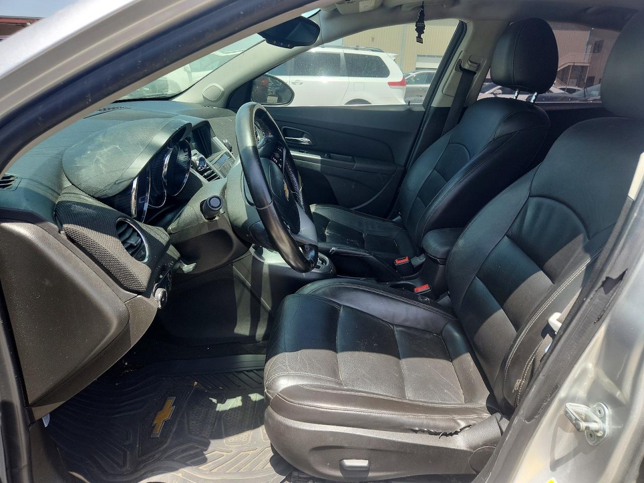 2015 Chevrolet Cruze Ltz Gray vin: 1G1PG5SB2F7212073