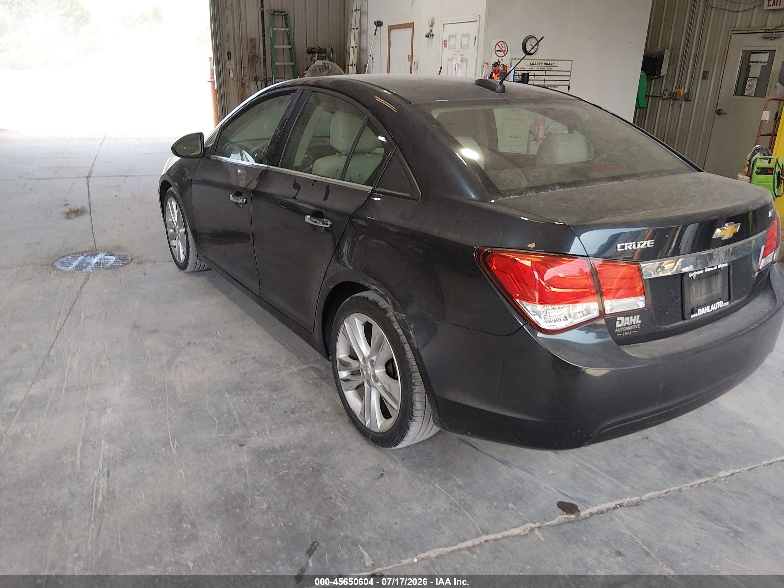 2015 Chevrolet Cruze Ltz Gray vin: 1G1PG5SB2F7268837