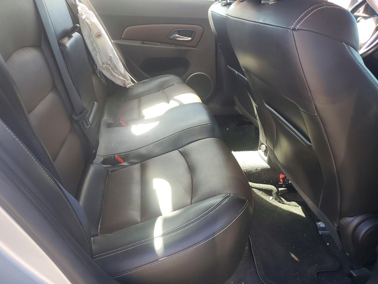 2015 Chevrolet Cruze Ltz Silver vin: 1G1PG5SB2F7290918