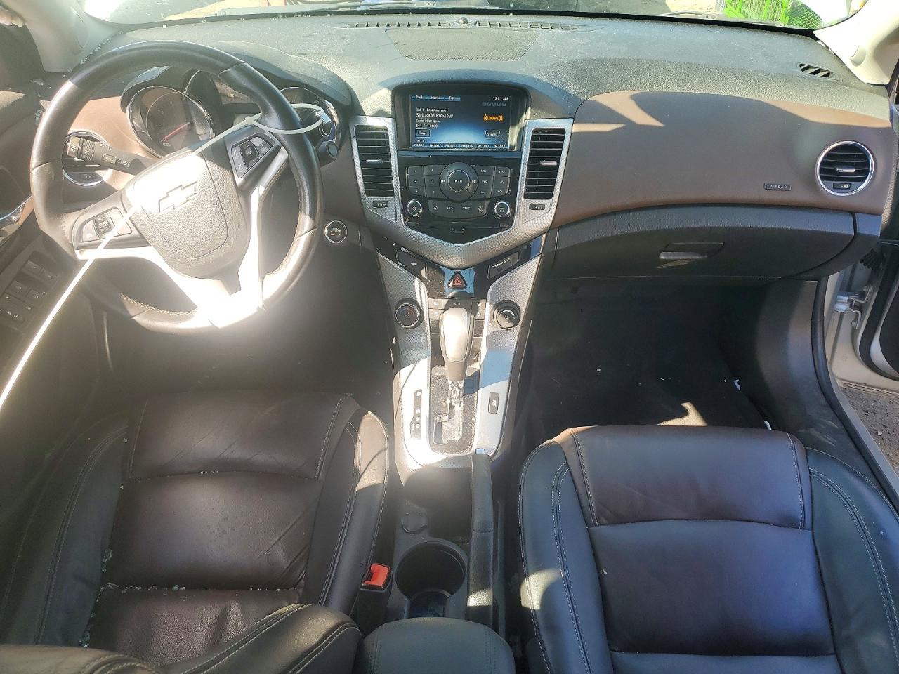 2015 Chevrolet Cruze Ltz Silver vin: 1G1PG5SB2F7290918