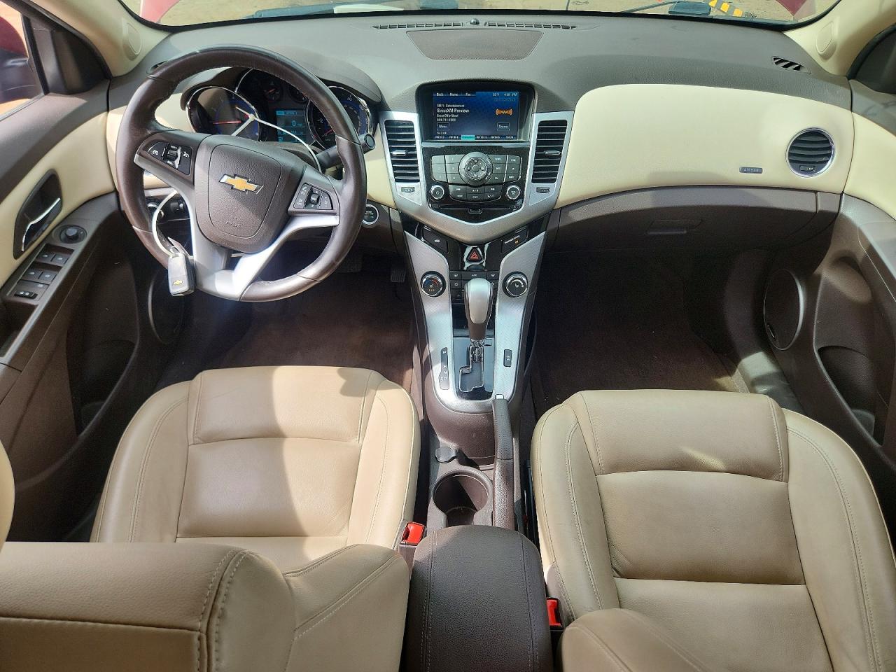 2015 Chevrolet Cruze Ltz Burgundy vin: 1G1PG5SB2F7291647