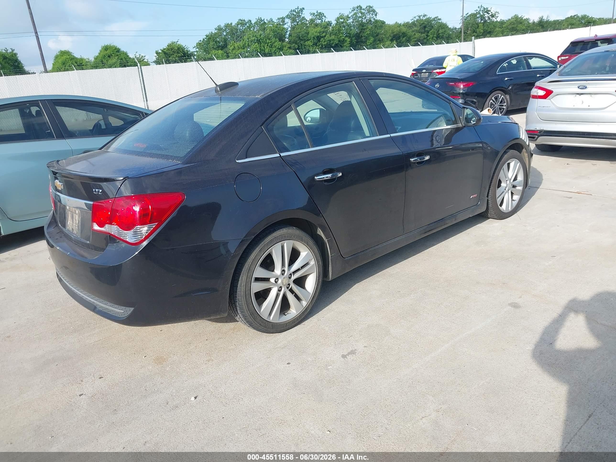 2015 Chevrolet Cruze Ltz Черный vin: 1G1PG5SB3F7143877