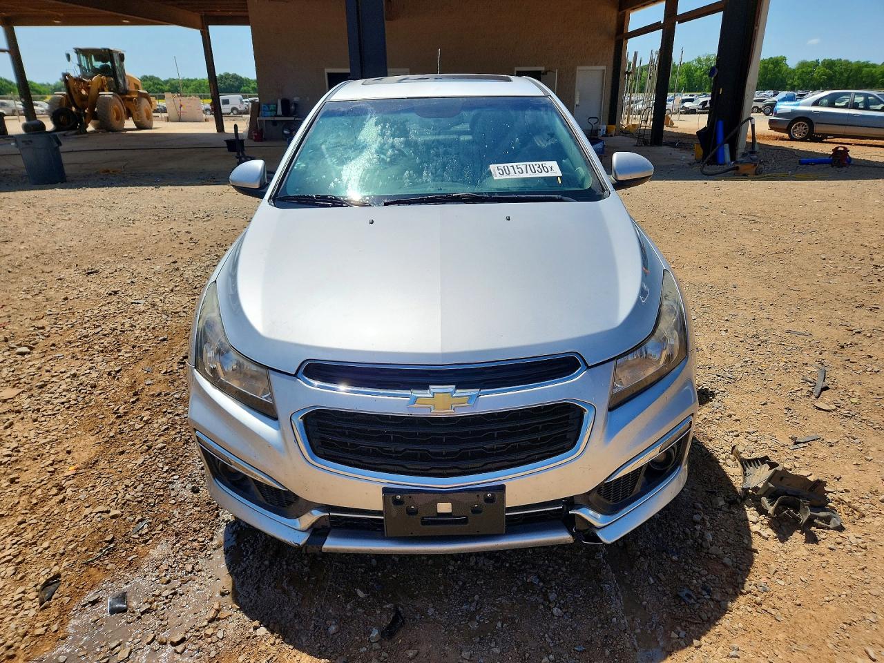2015 Chevrolet Cruze Ltz Silver vin: 1G1PG5SB3F7203138