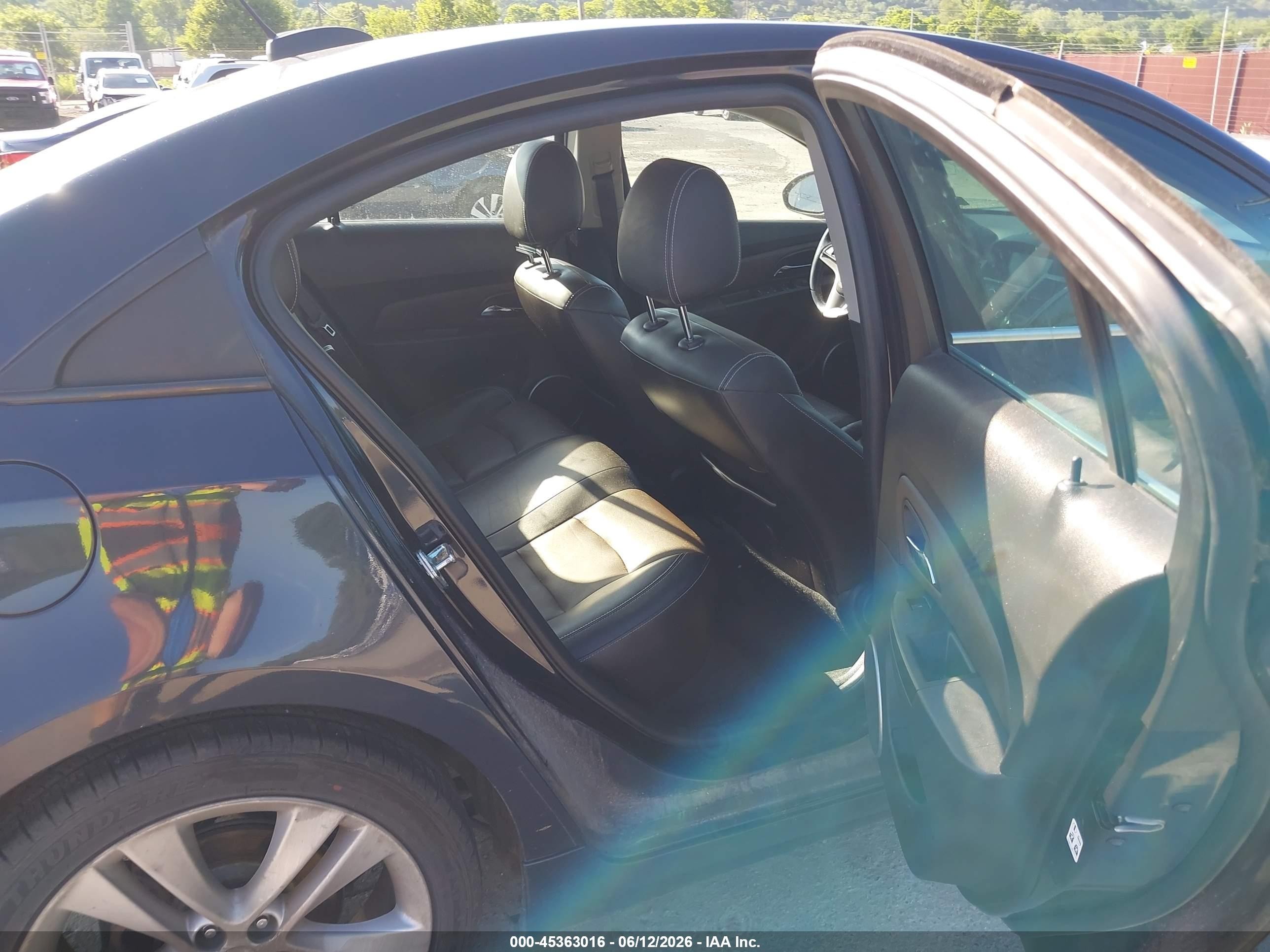 2015 Chevrolet Cruze Ltz Blue vin: 1G1PG5SB3F7208369