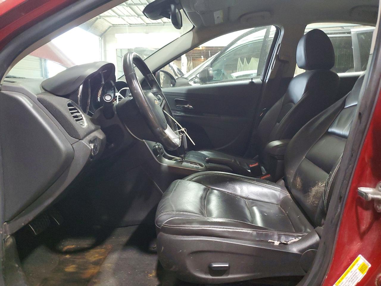 2013 Chevrolet Cruze Ltz Red vin: 1G1PG5SB4D7322426