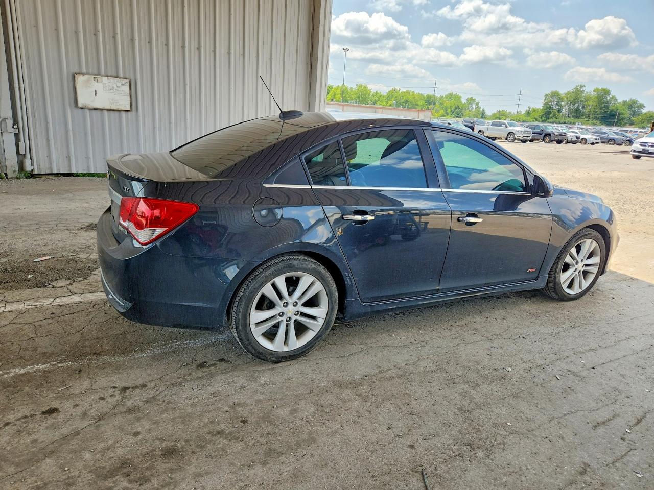 2015 Chevrolet Cruze Ltz Charcoal vin: 1G1PG5SB4F7151888