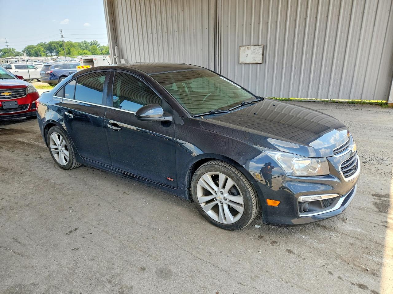 2015 Chevrolet Cruze Ltz Charcoal vin: 1G1PG5SB4F7151888