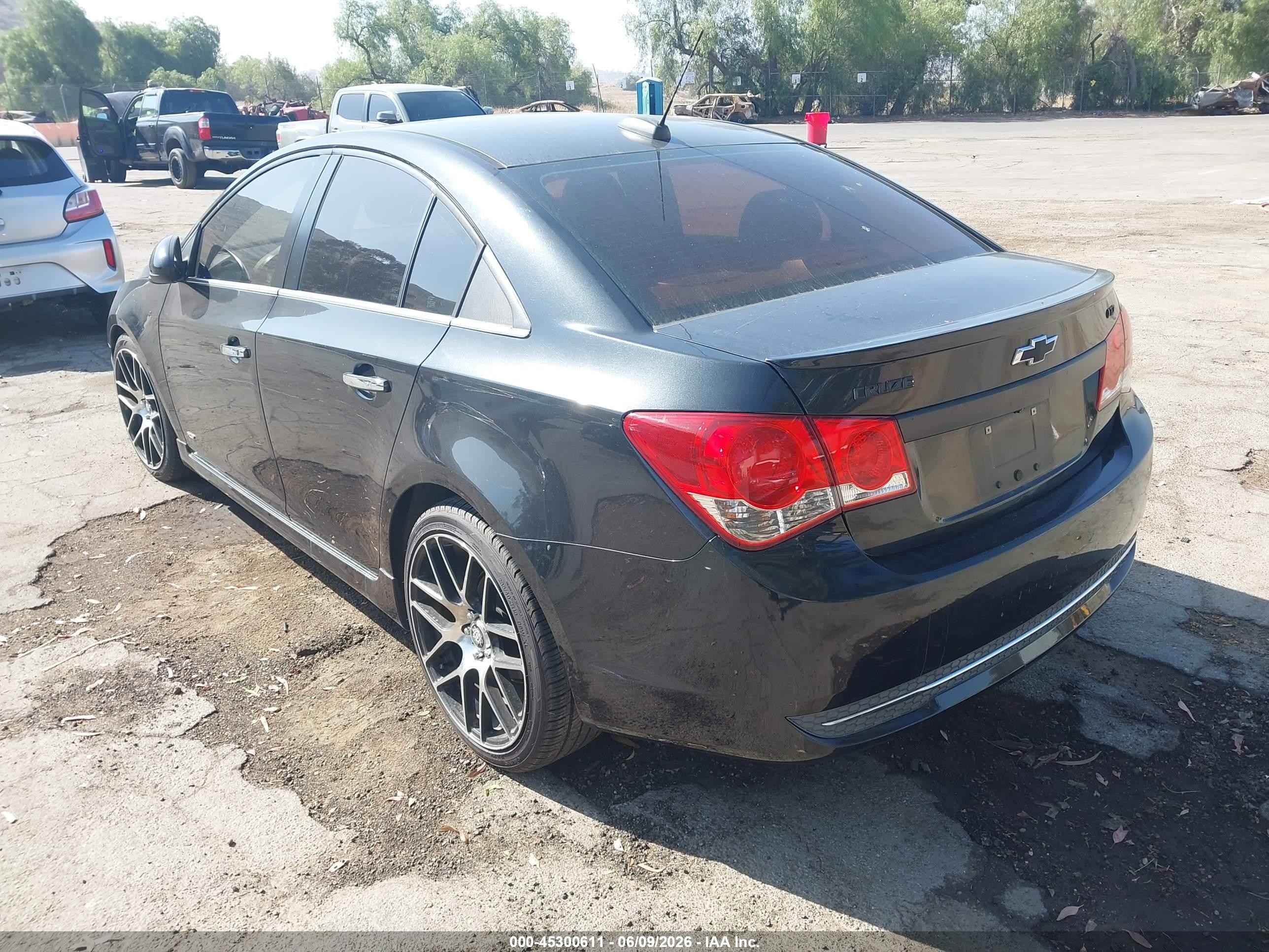 2015 Chevrolet Cruze Ltz Gray vin: 1G1PG5SB4F7155195