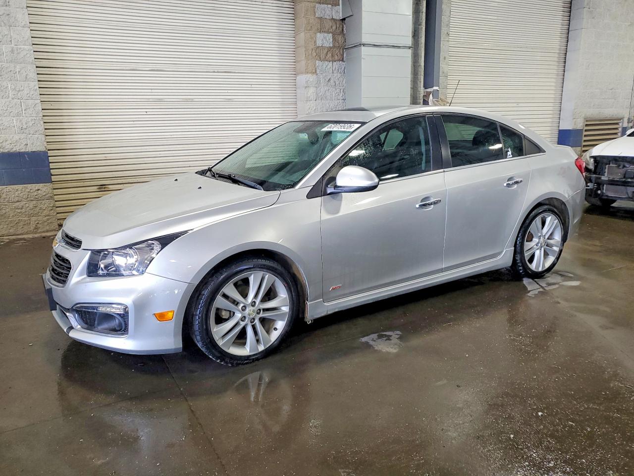 2015 Chevrolet Cruze Ltz Silver vin: 1G1PG5SB4F7189914