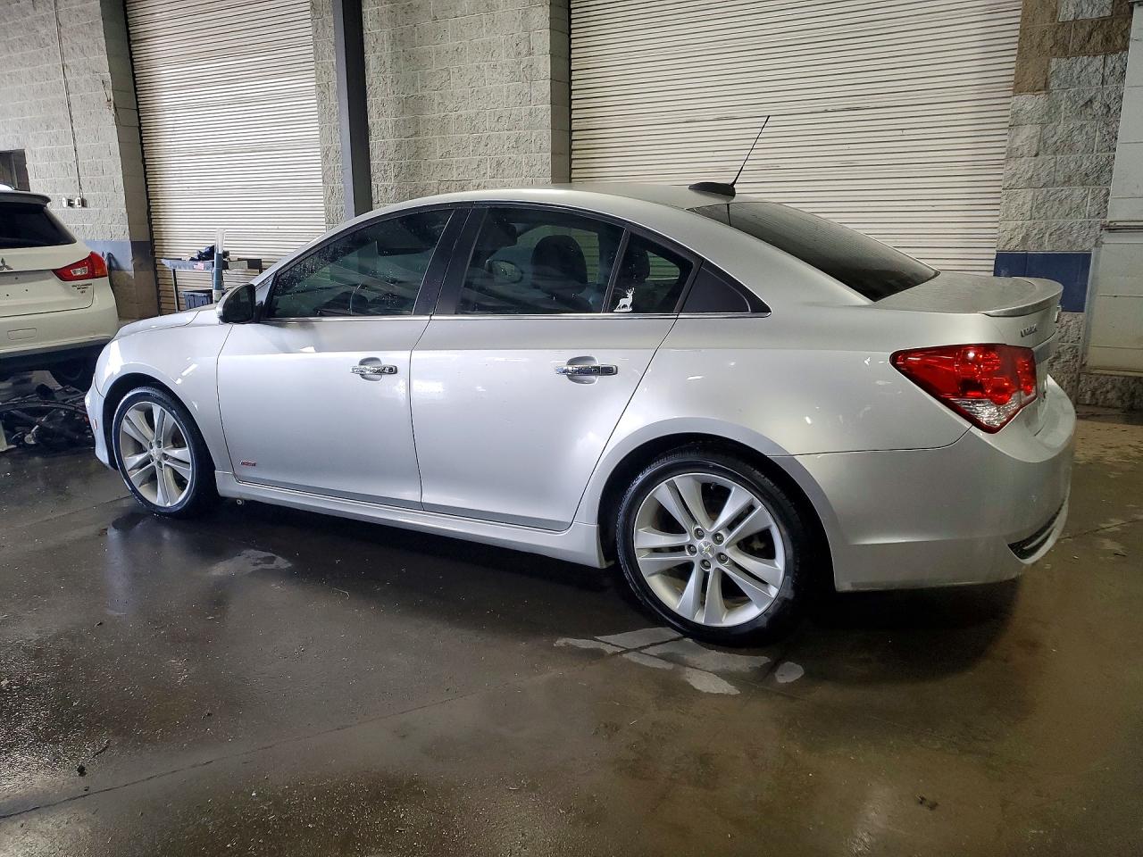 2015 Chevrolet Cruze Ltz Silver vin: 1G1PG5SB4F7189914