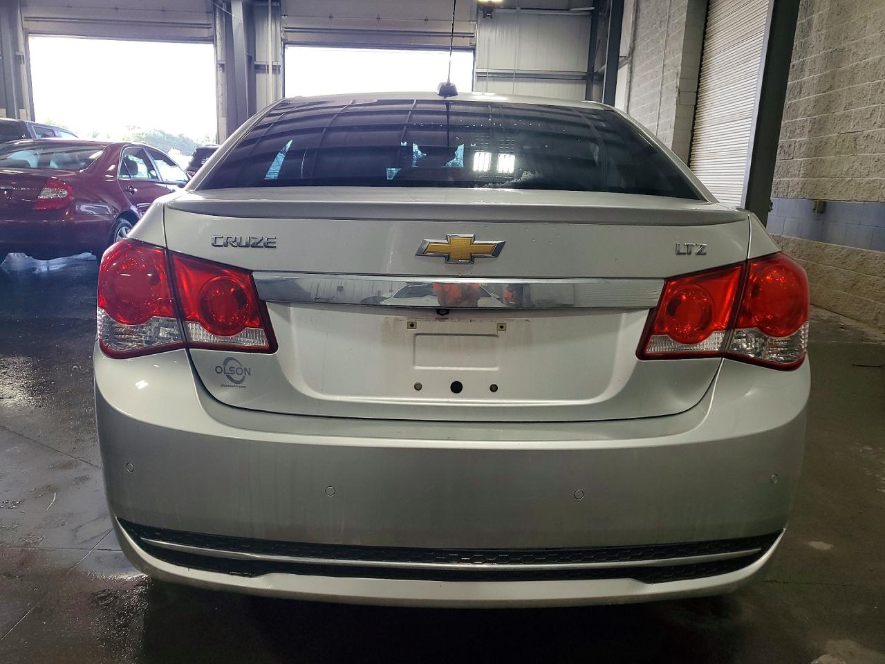 2015 Chevrolet Cruze Ltz Silver vin: 1G1PG5SB4F7189914