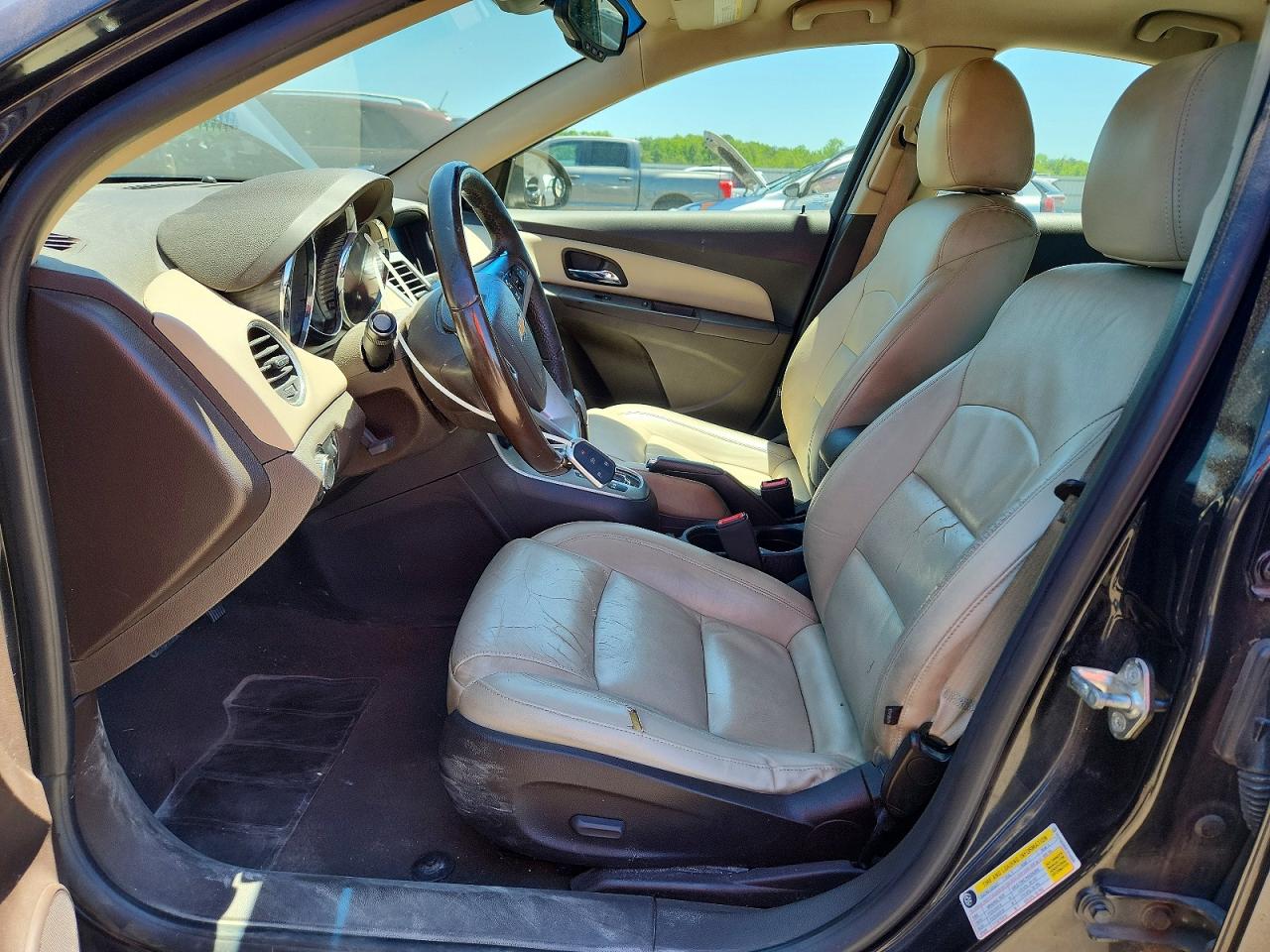 2015 Chevrolet Cruze Ltz Black vin: 1G1PG5SB4F7214326