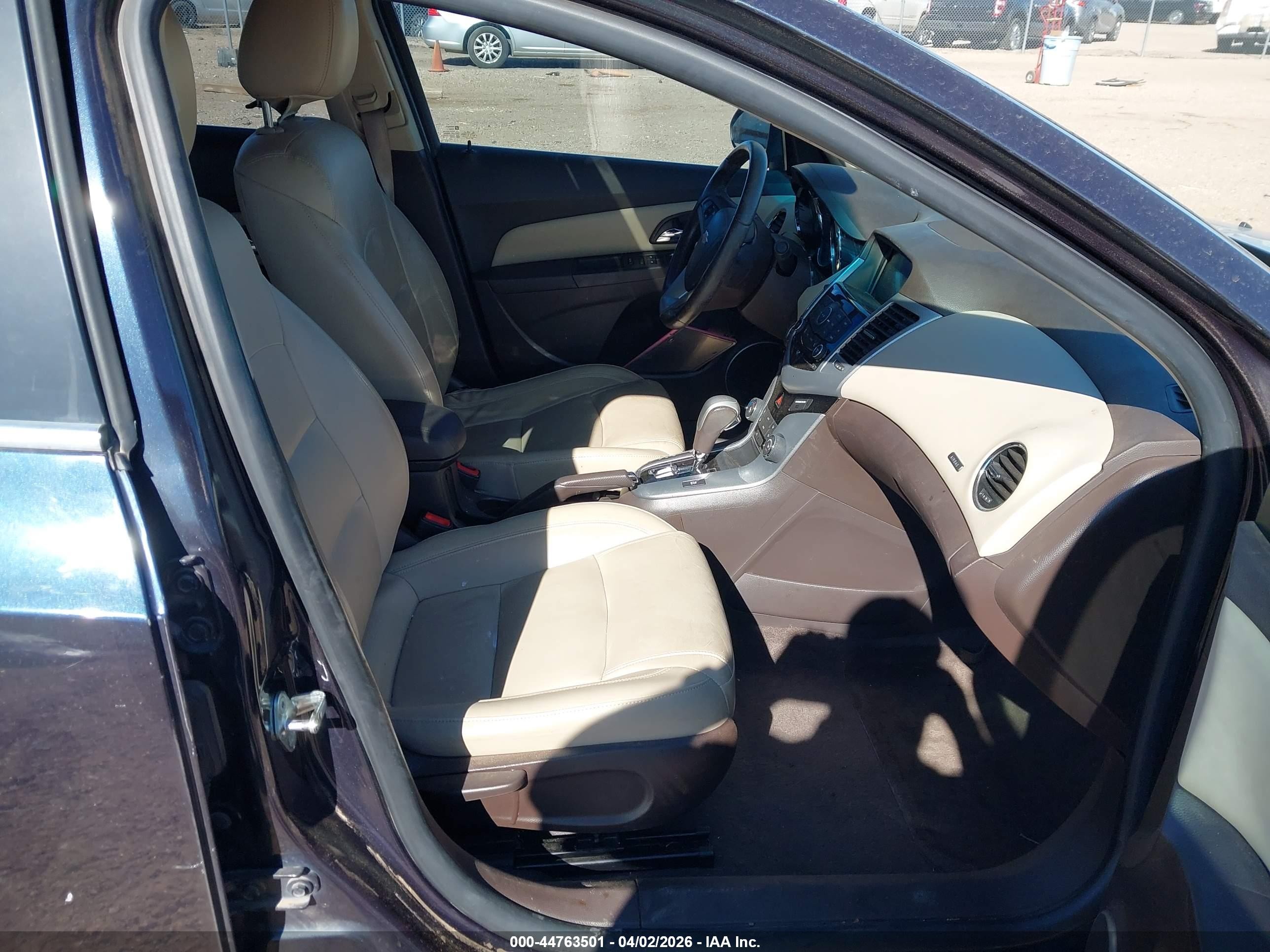2015 Chevrolet Cruze Ltz Blue vin: 1G1PG5SB4F7230834