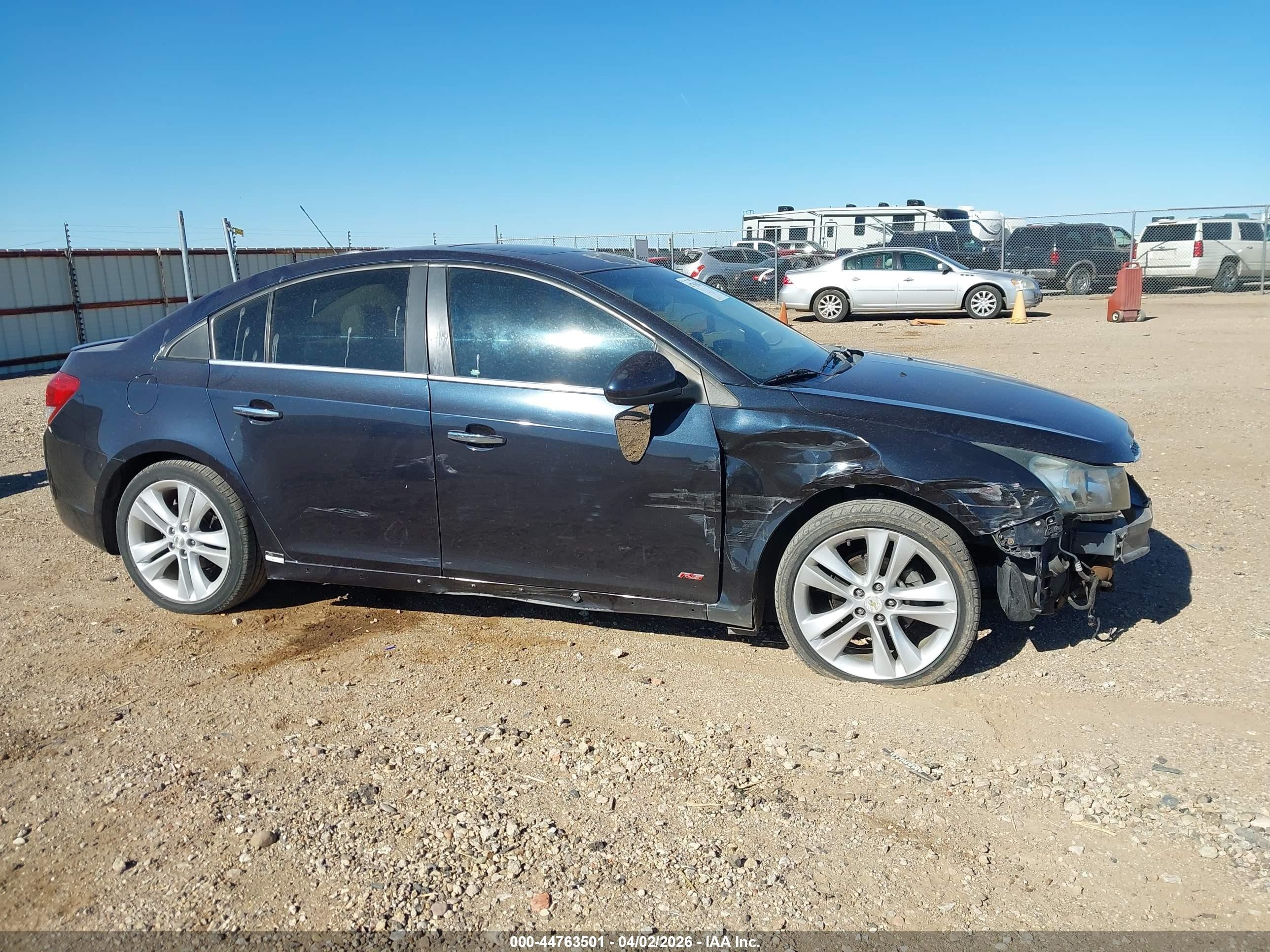 2015 Chevrolet Cruze Ltz Blue vin: 1G1PG5SB4F7230834