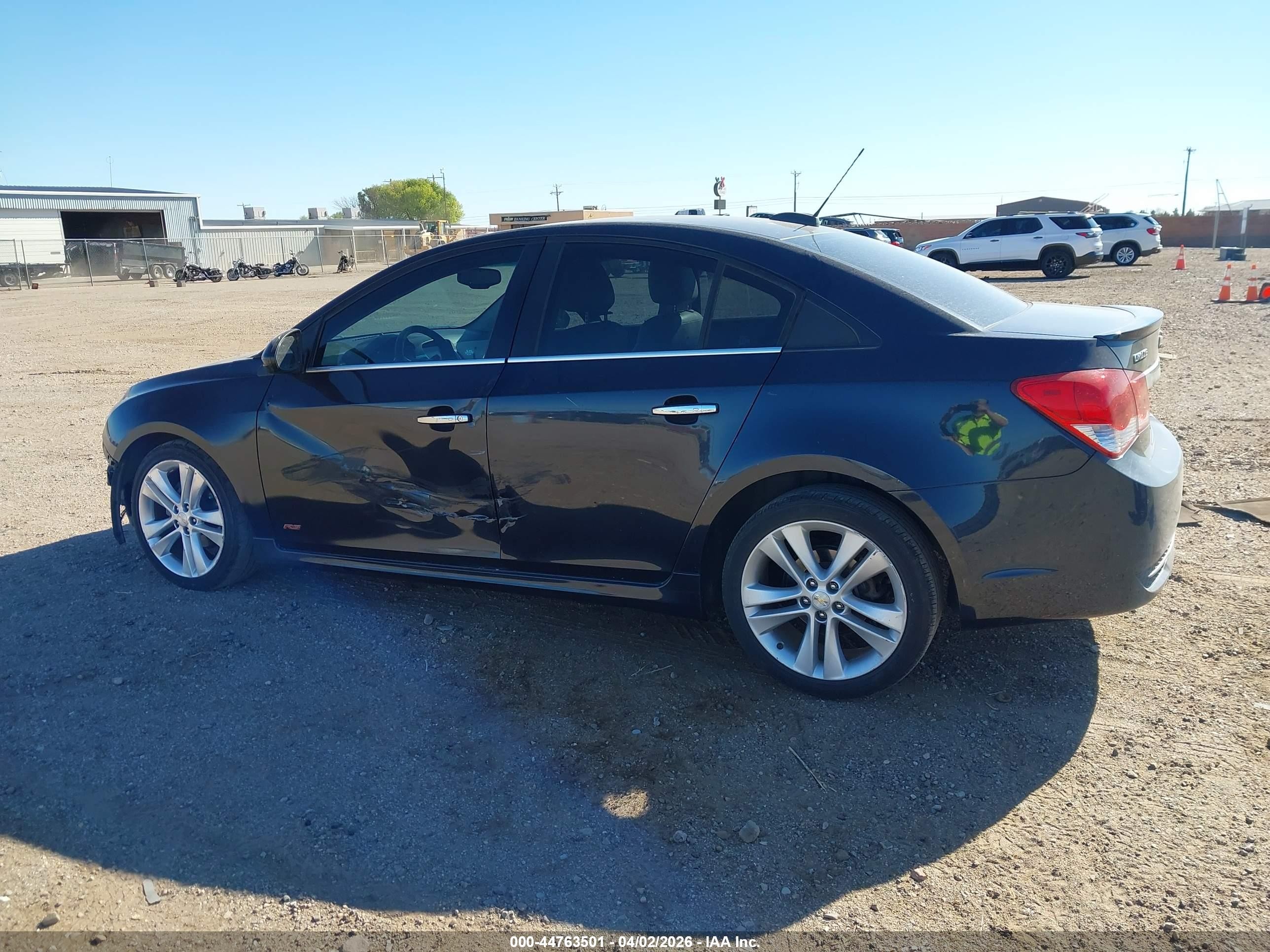 2015 Chevrolet Cruze Ltz Blue vin: 1G1PG5SB4F7230834