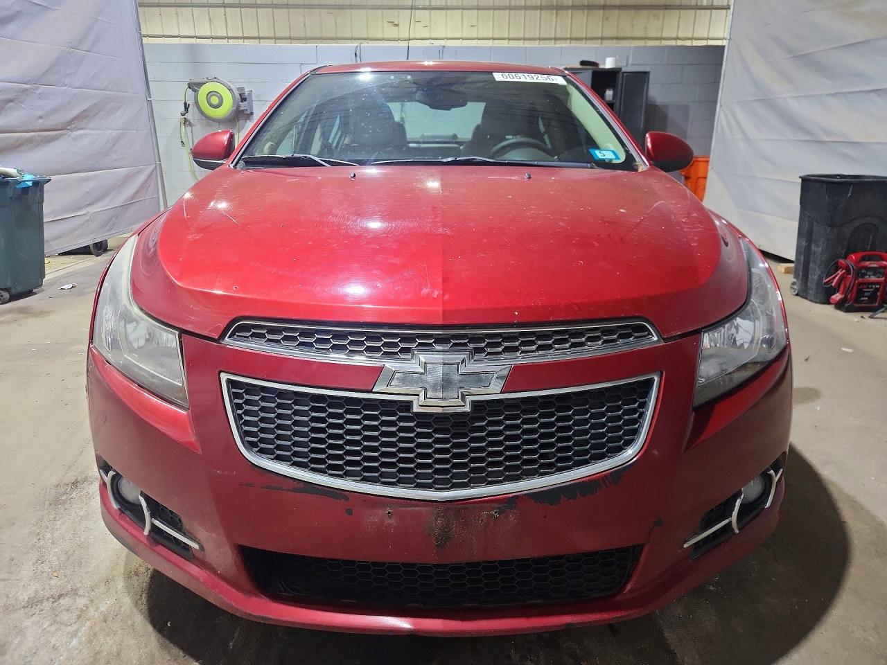 2014 Chevrolet Cruze Ltz Red vin: 1G1PG5SB5E7265168