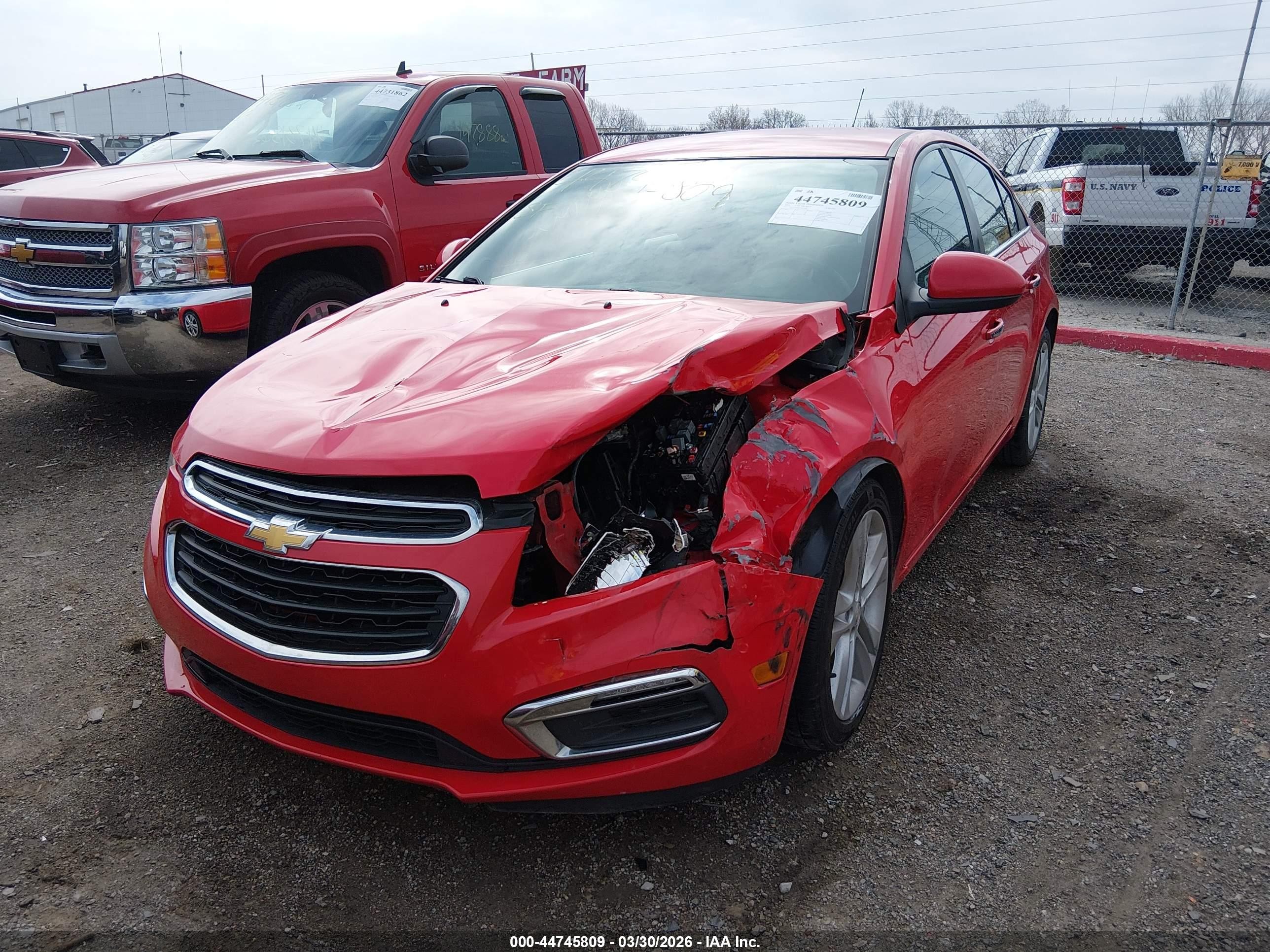 2015 Chevrolet Cruze Ltz Красный vin: 1G1PG5SB5F7167565