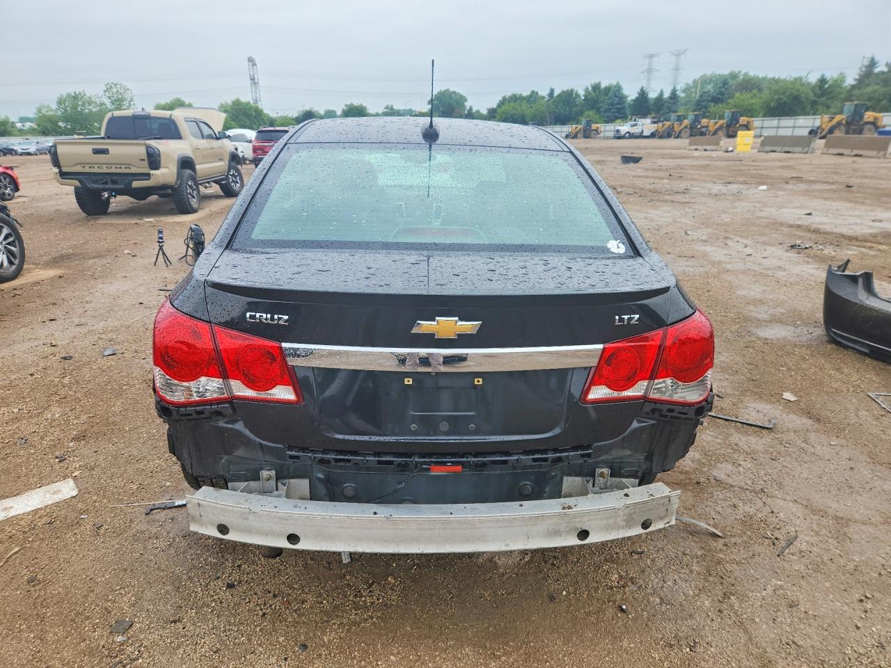 2015 Chevrolet Cruze Ltz Black vin: 1G1PG5SB5F7196368