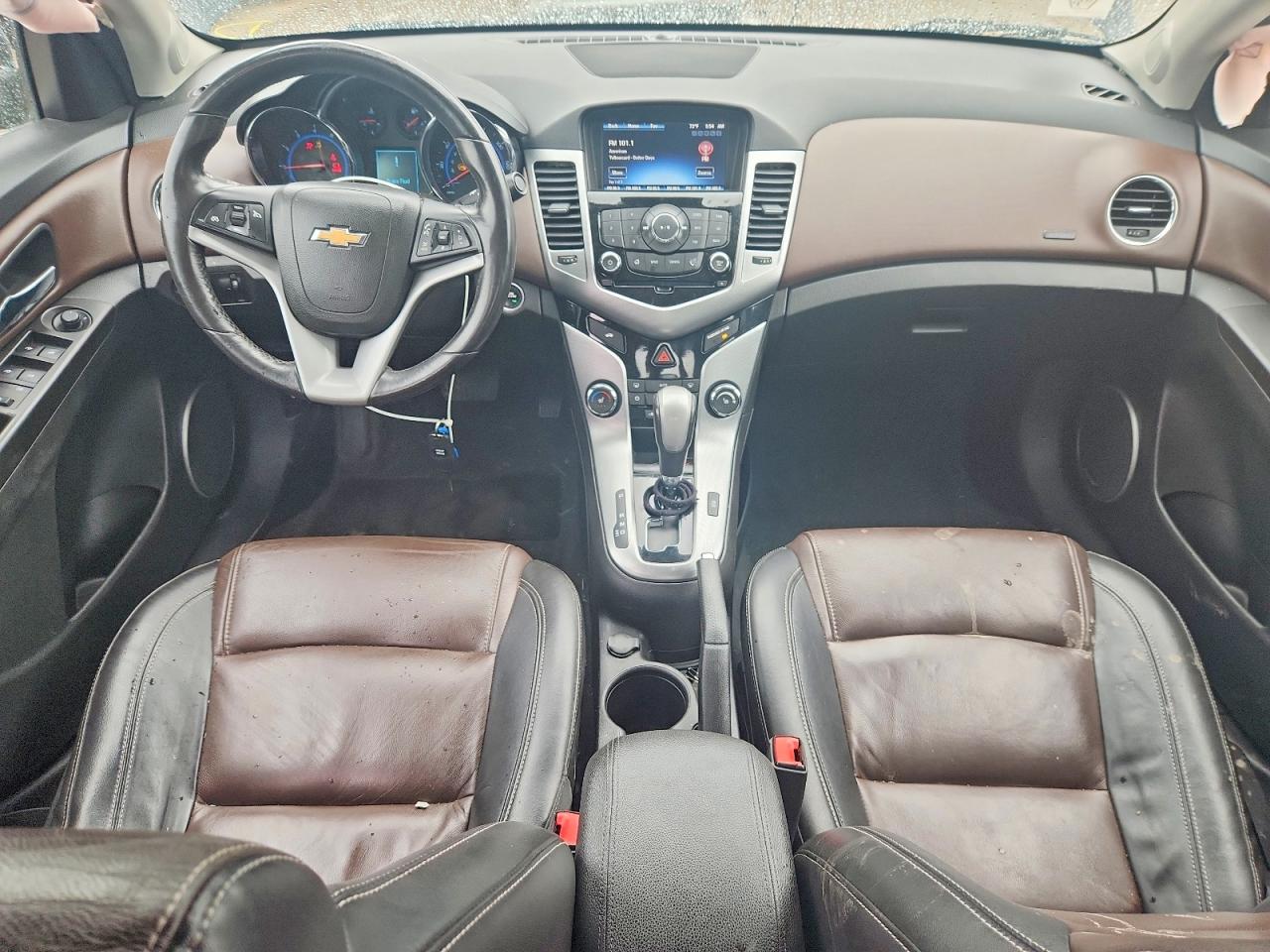 2015 Chevrolet Cruze Ltz Black vin: 1G1PG5SB5F7196368