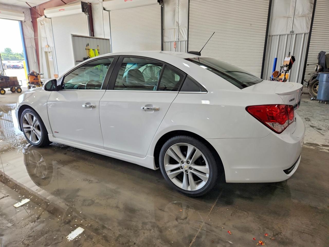 2015 Chevrolet Cruze Ltz White vin: 1G1PG5SB5F7247531