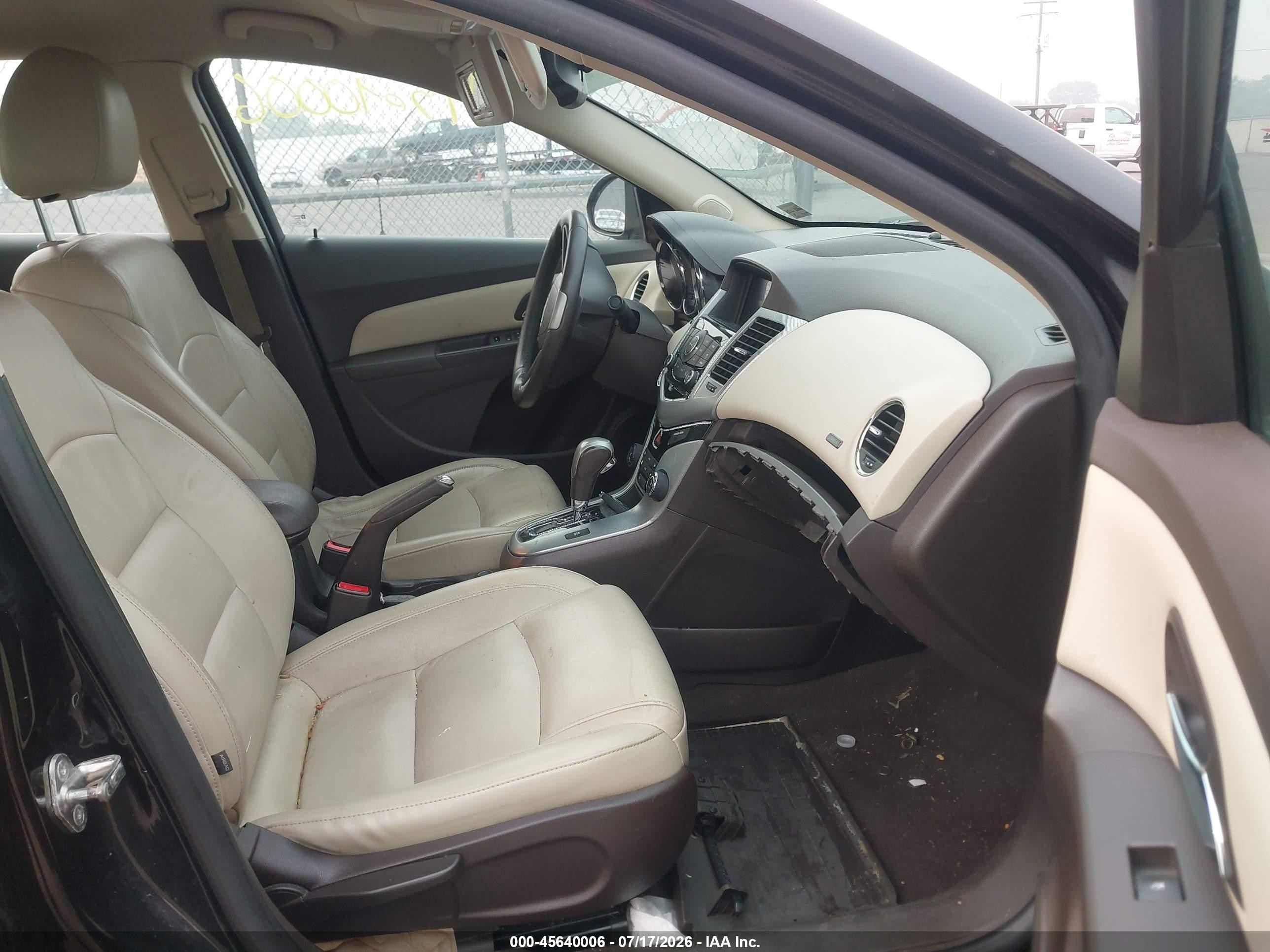 2015 Chevrolet Cruze Ltz Black vin: 1G1PG5SB5F7265740